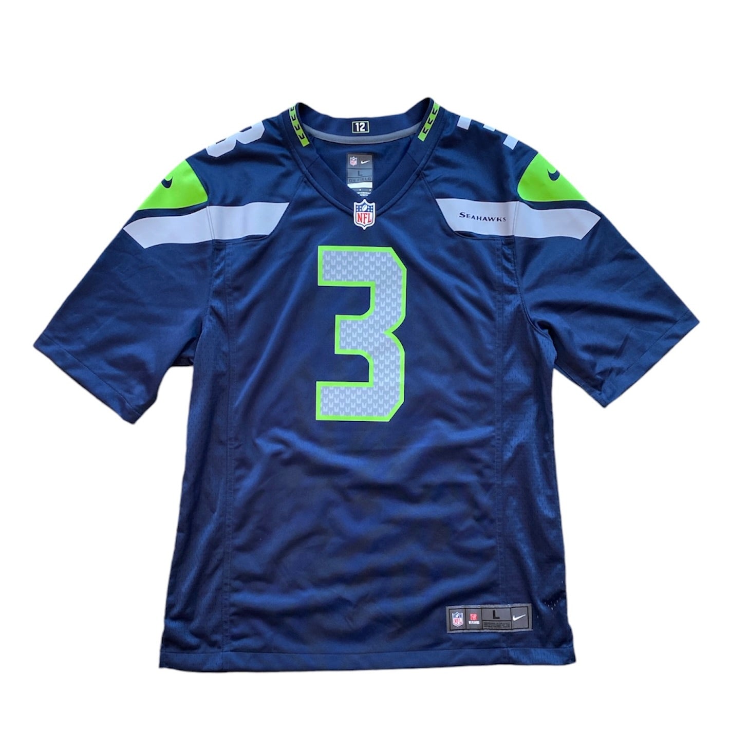 Nike NFL Seattle Seahawks Wilson Home Jersey