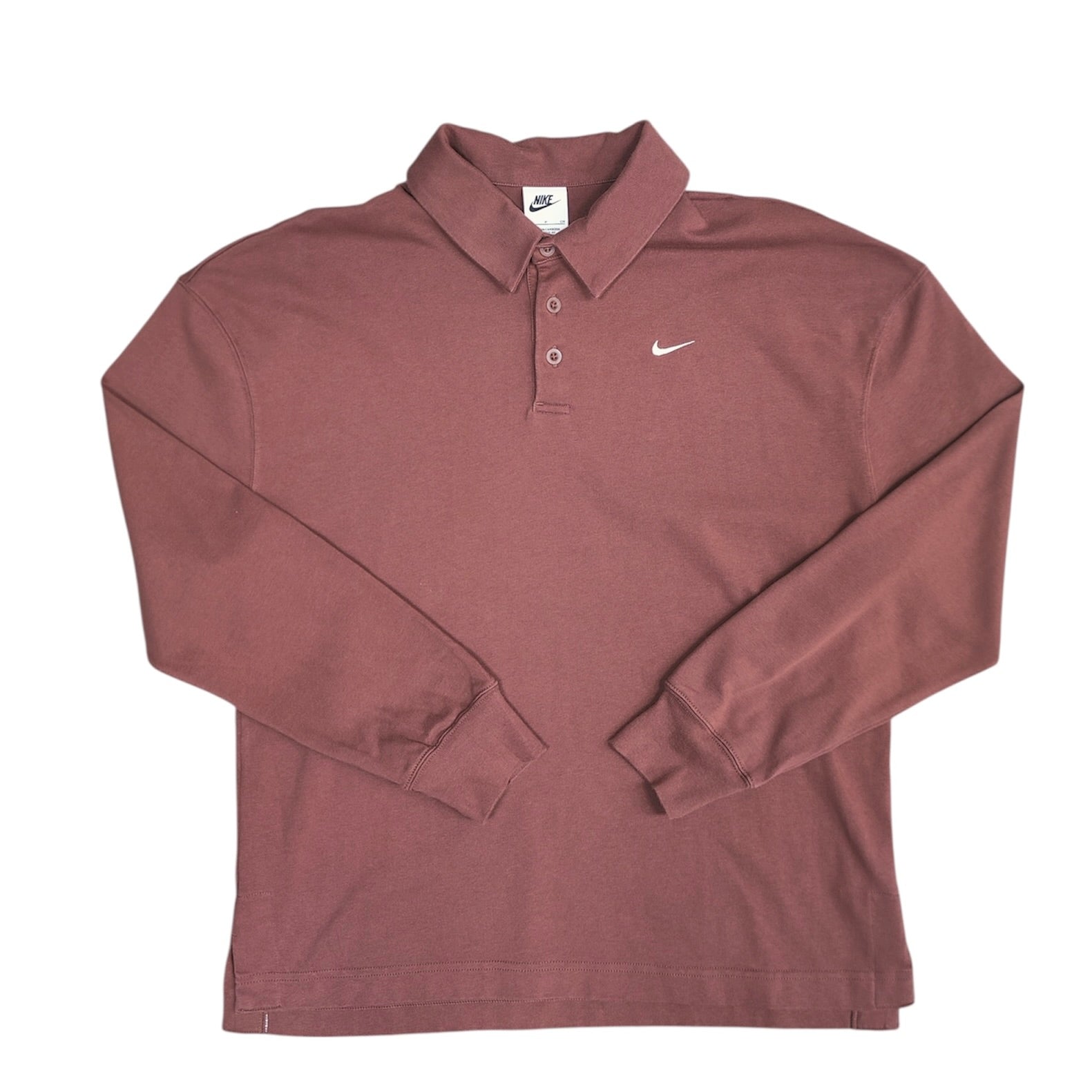 Nike Maroon Polo Long Sleeve (W)