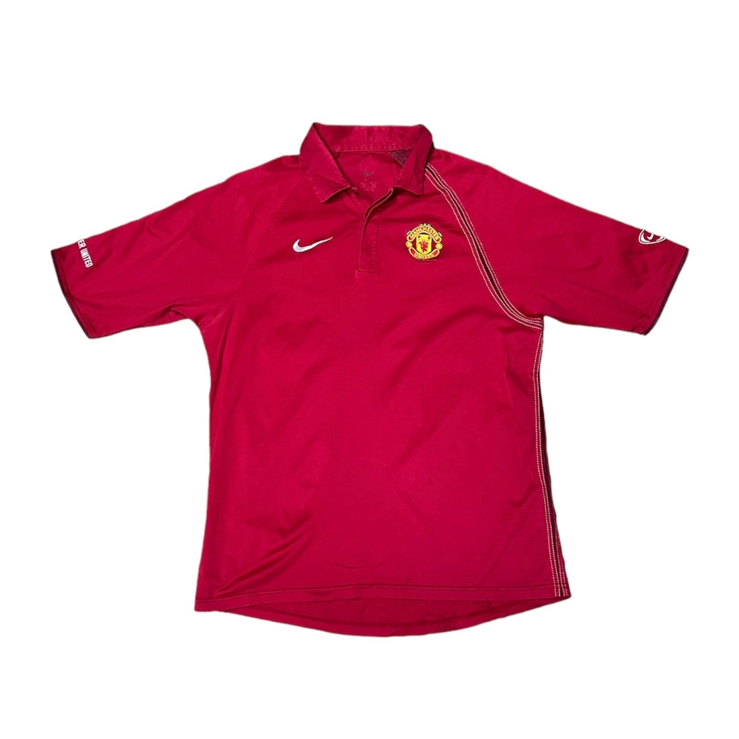 Nike Manchester United 2000s Polo Football Training Jersey