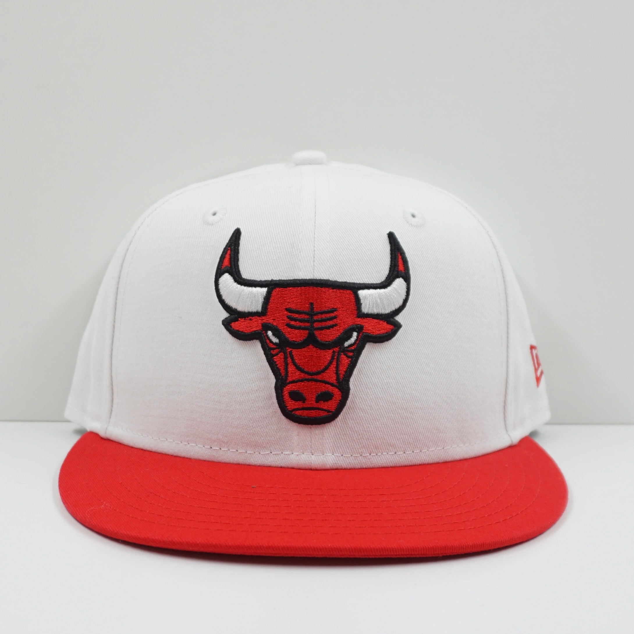 New Era Chicago Bulls White Snapback Cap