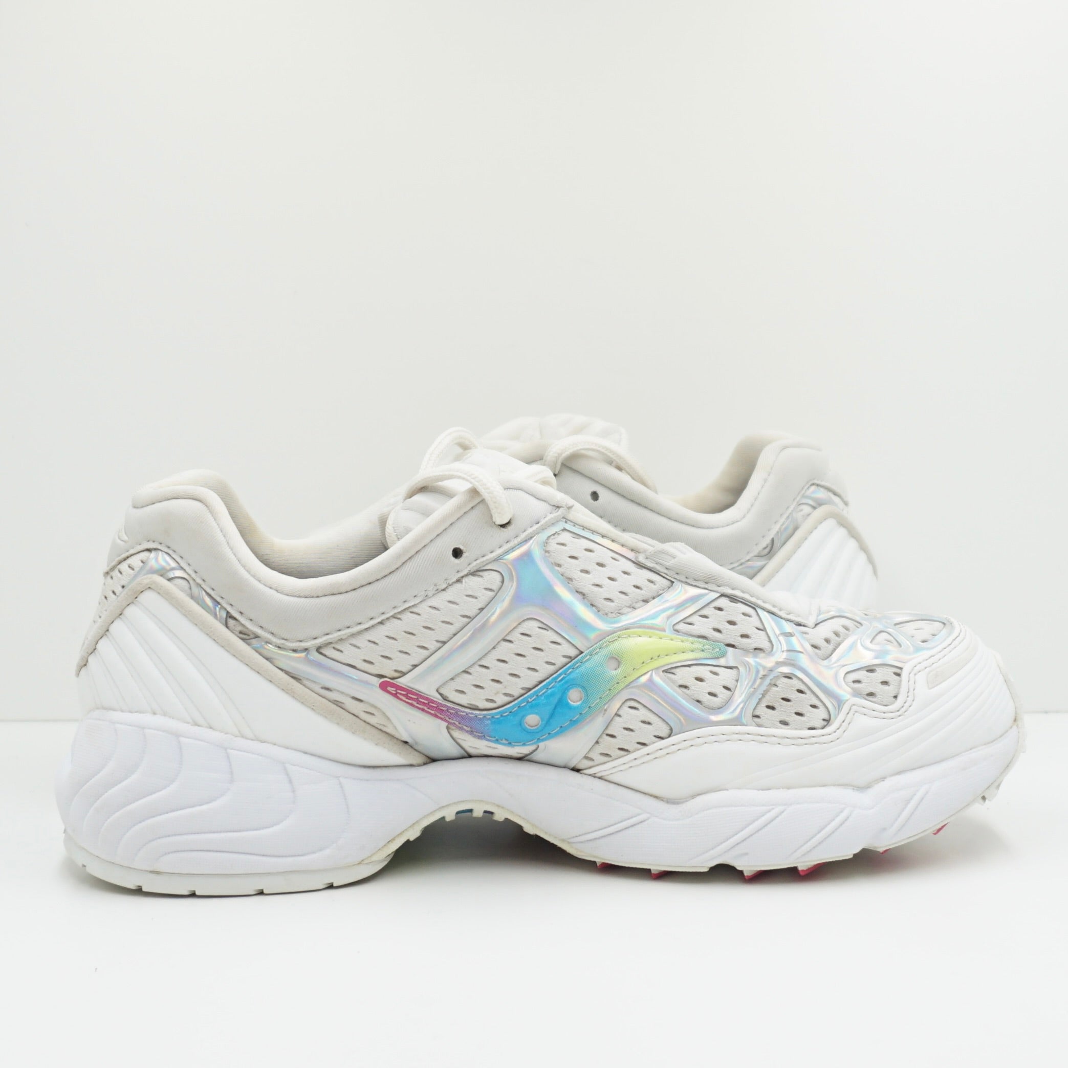 Saucony Grid Web Iridescent White