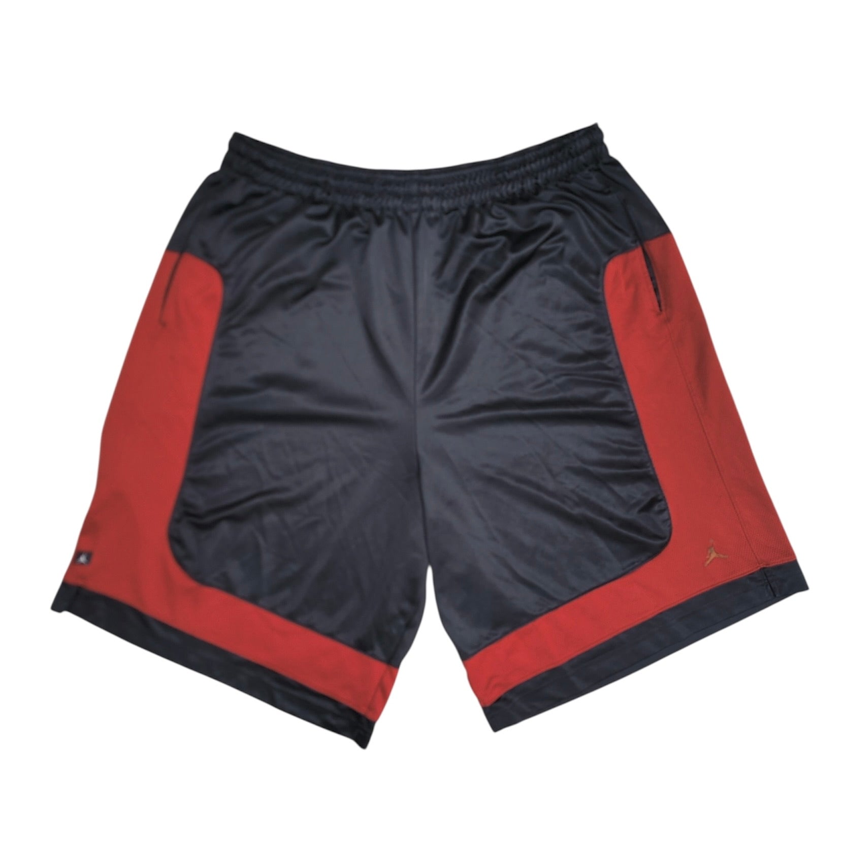 Jordan Black Red Basketball Shorts