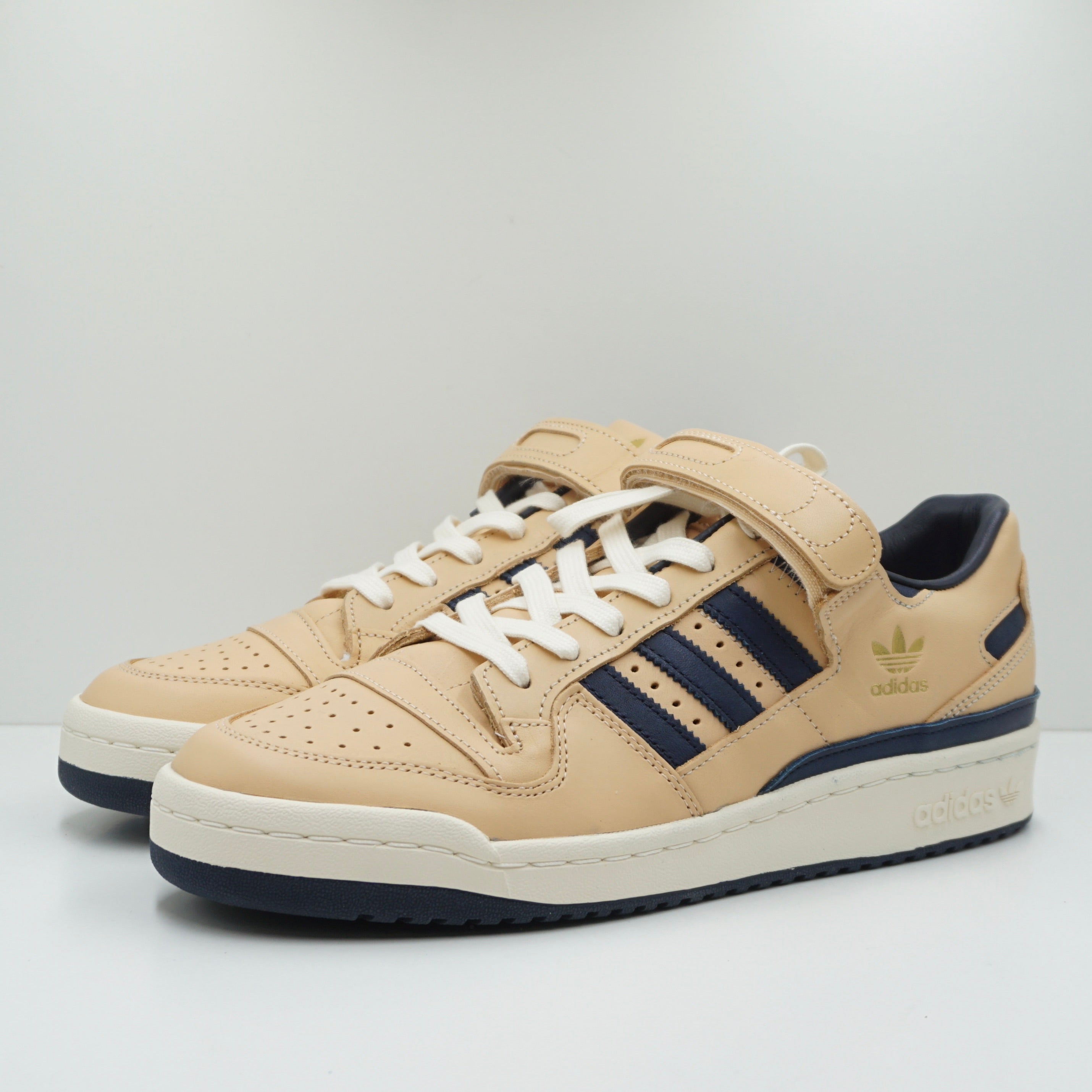 adidas forum 84 low beige blue