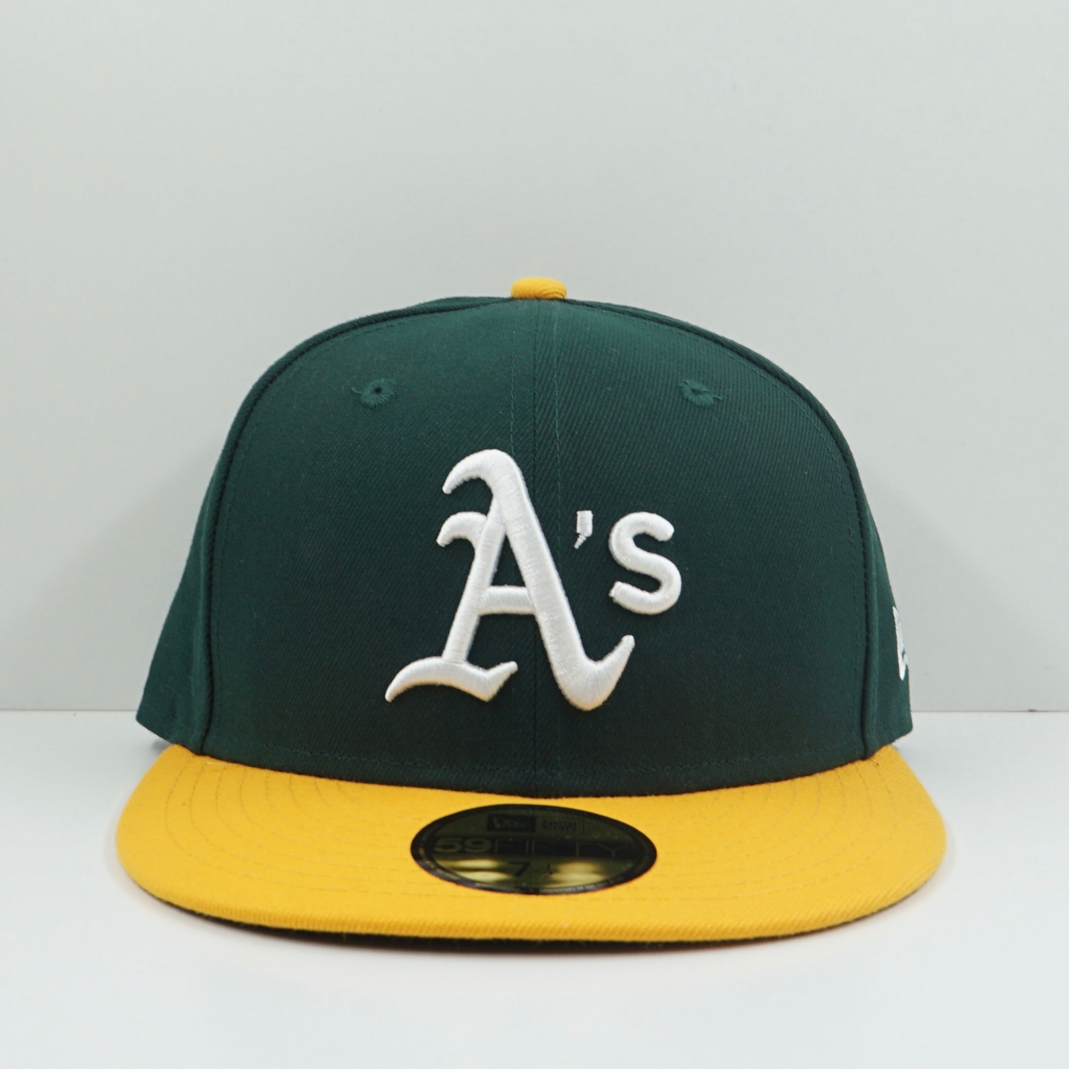 New Era Oakland Athletics Yellow Brim Fitted Cap