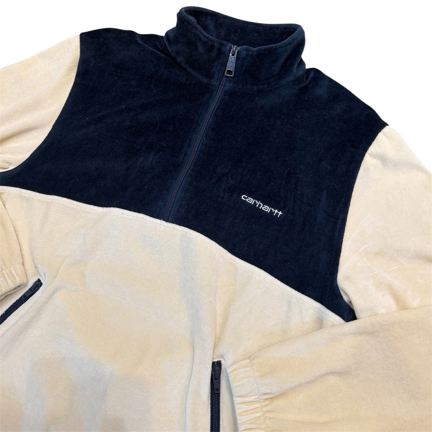 Carhartt WIP Tila Pullover Velour Fleece Half Zip