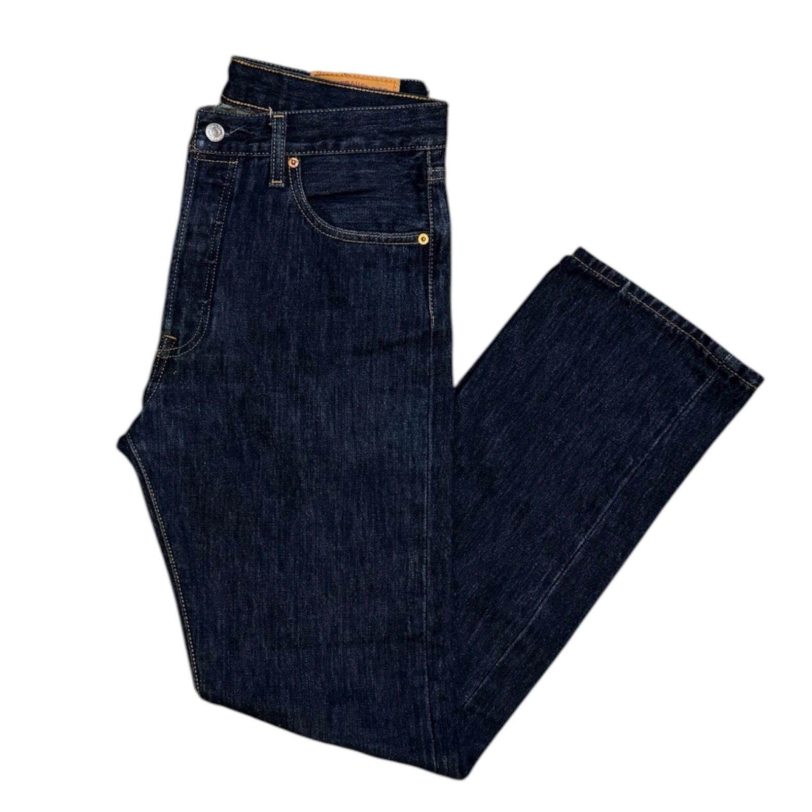Levis 501 Original Dark Blue Jeans