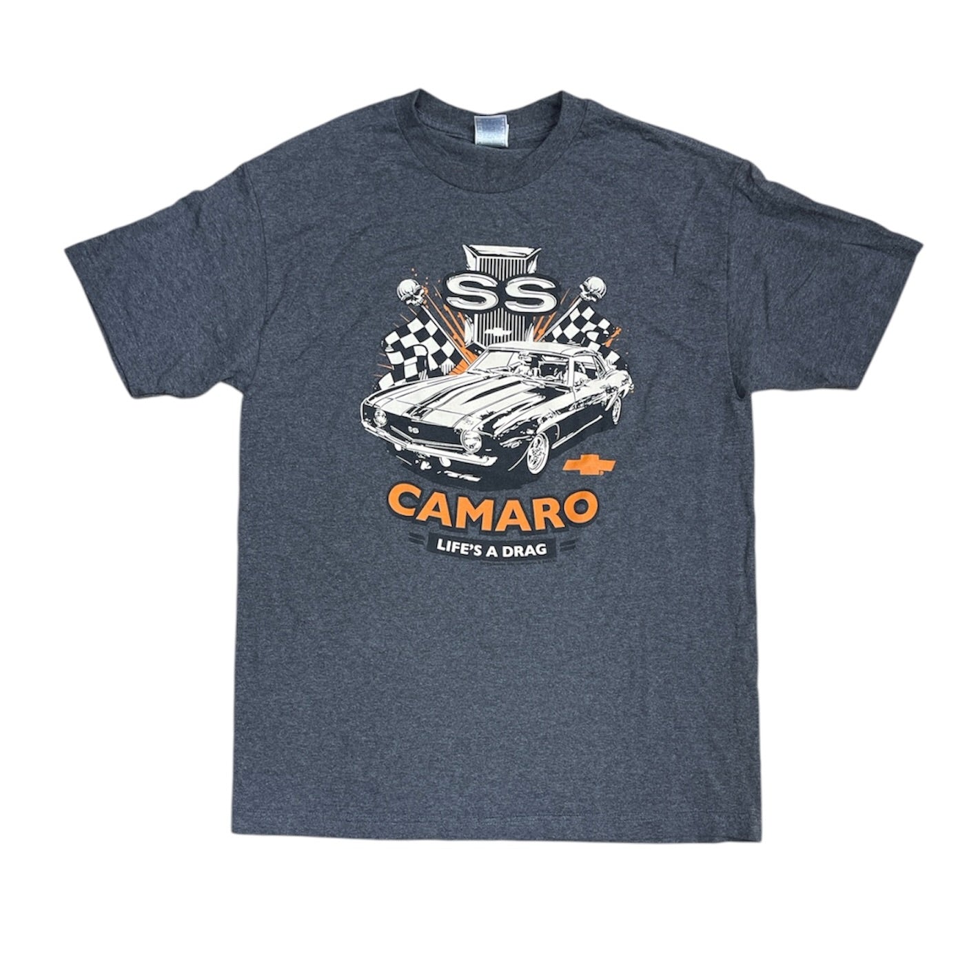 Camaro Lifes A Drag Grey Tshirt