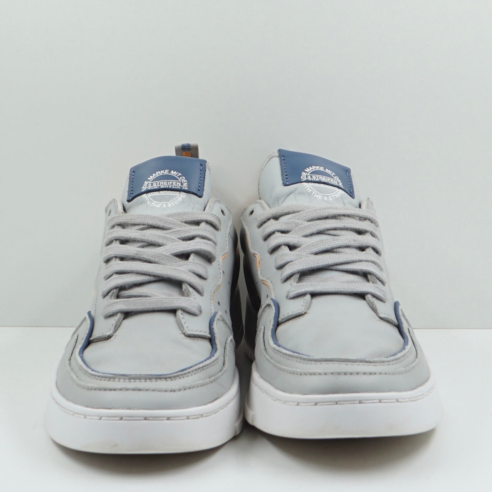 Adidas Supercourt Grey White Blue