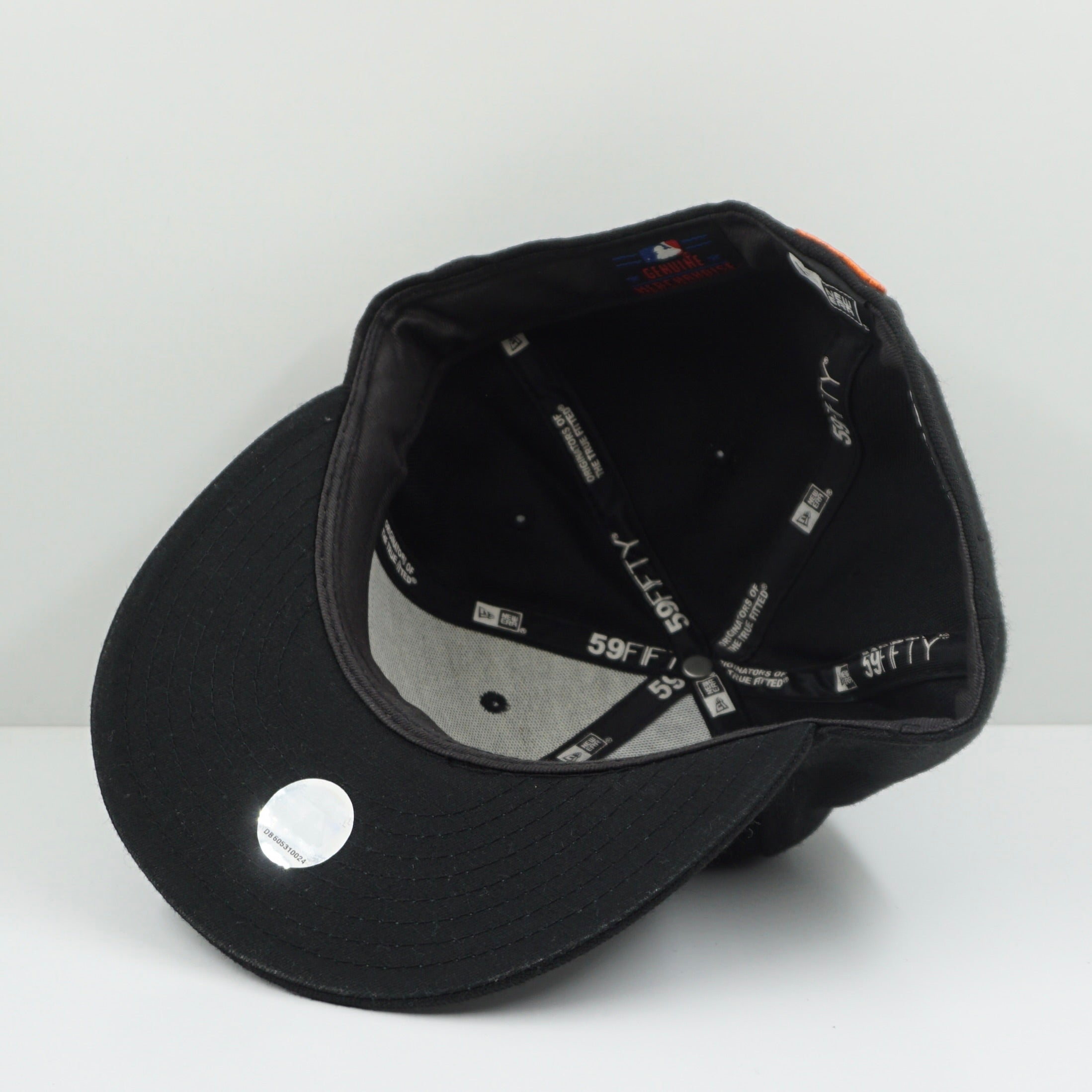 New Era New York Yankees Black Orange Fitted Cap