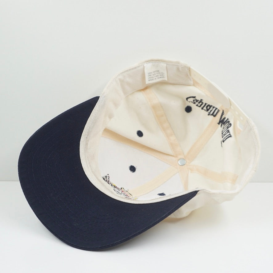 Captain Morgan Beige Navy Adjustable Cap