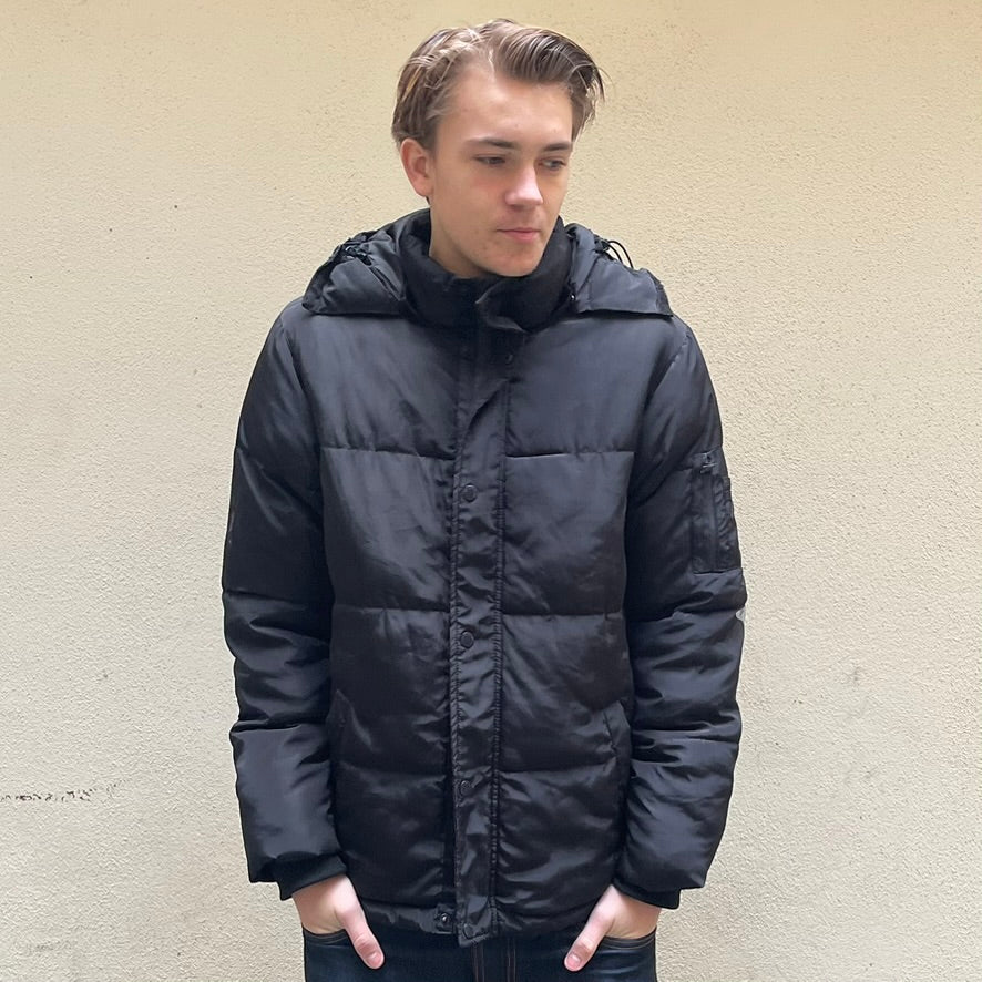 Sweet Sktbs Black Puffer Jacket