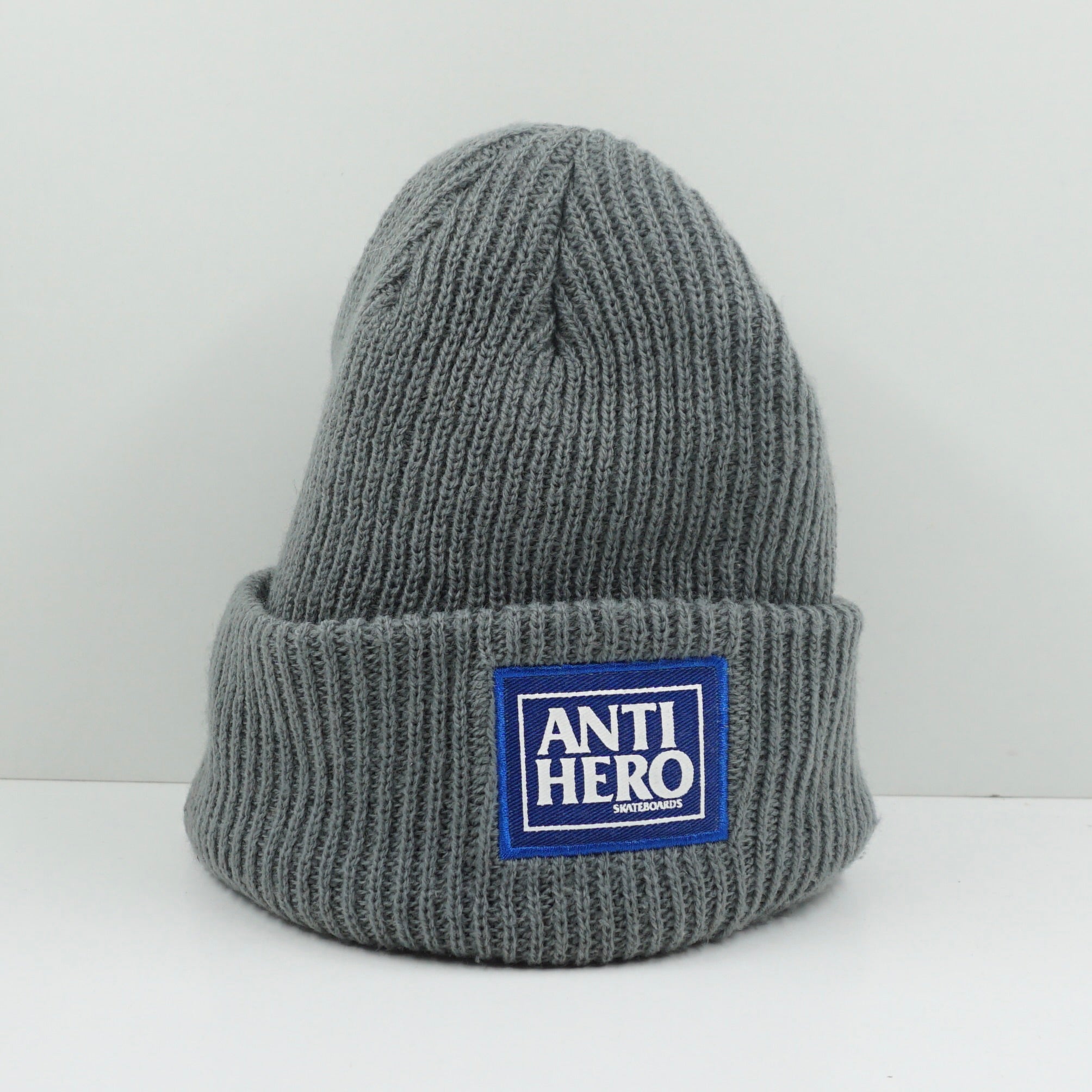 Anti Hero Knitted Grey Beanie