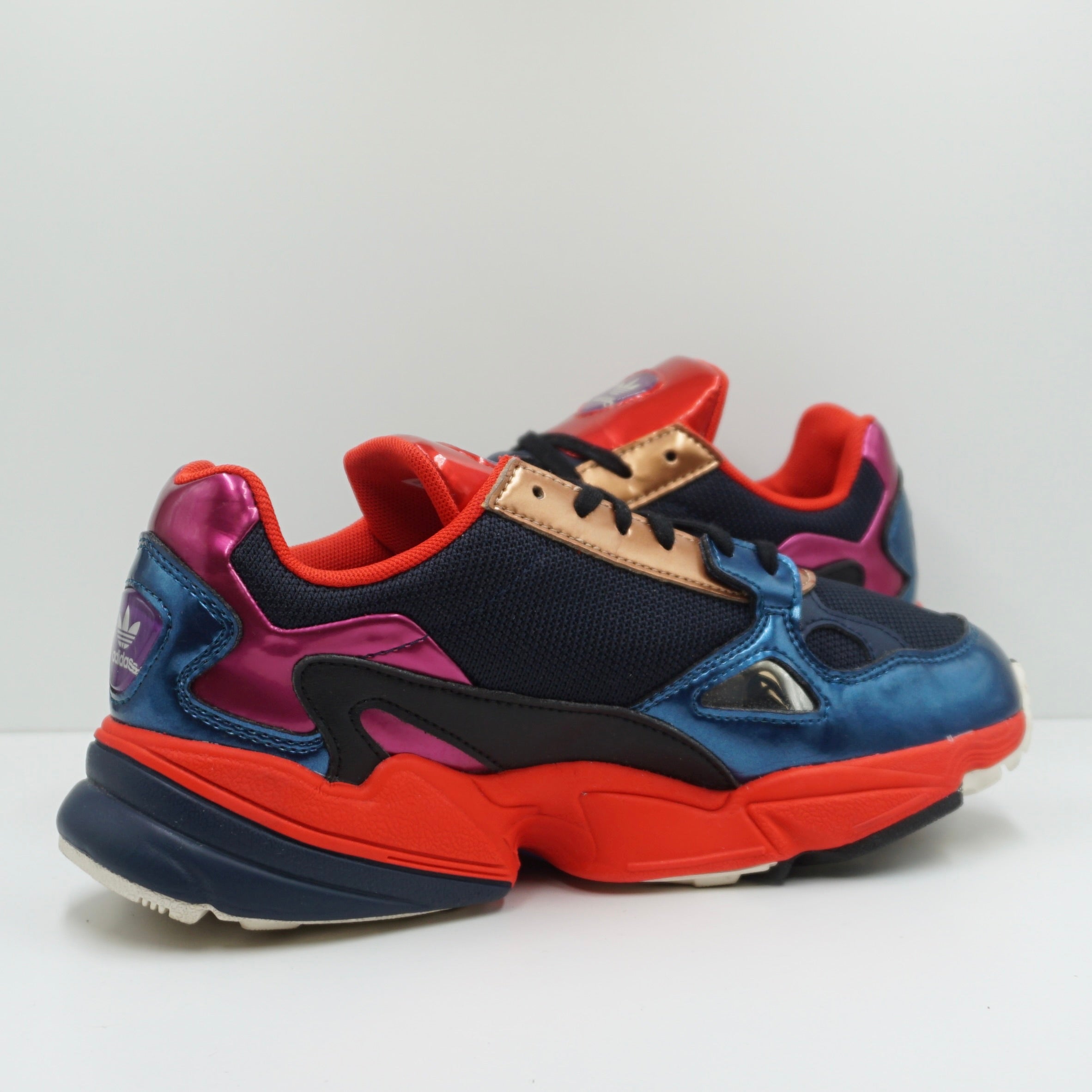 Running Shoes Adidas Falcon Collegiate Navy Red Adidas Falcon W