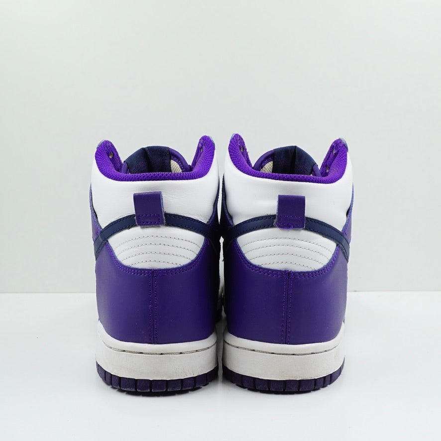 Nike Dunk High Electro Purple Midnight Navy (GS)