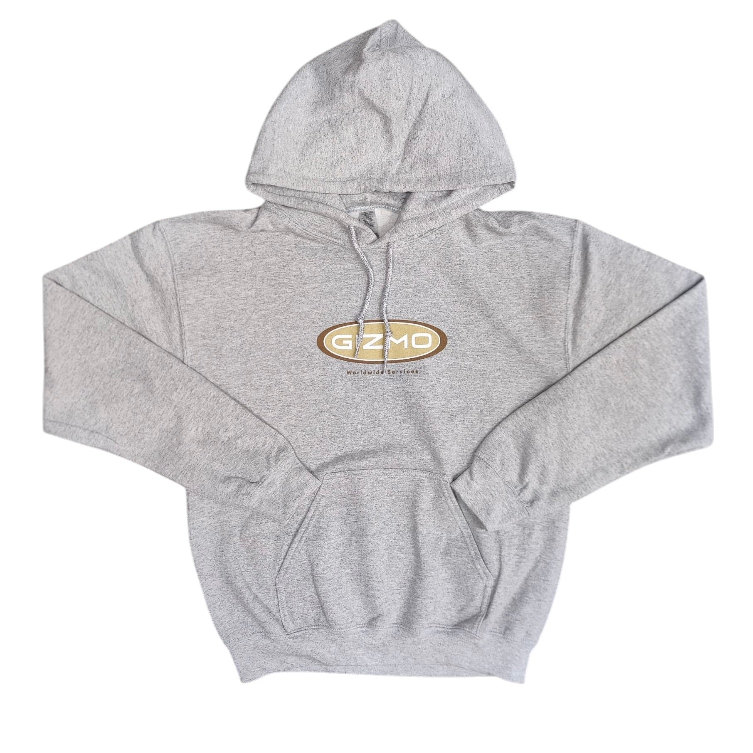 Gizmo Brown Logo Grey Hoodie