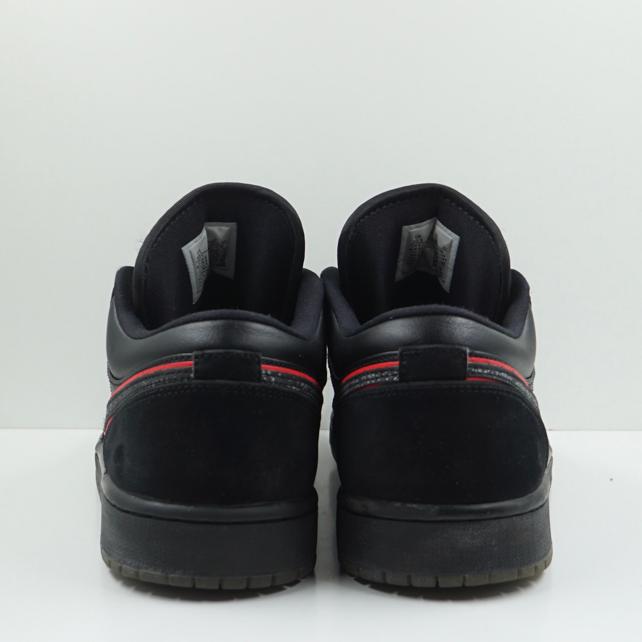 Jordan 1 Low Black Red Orbit
