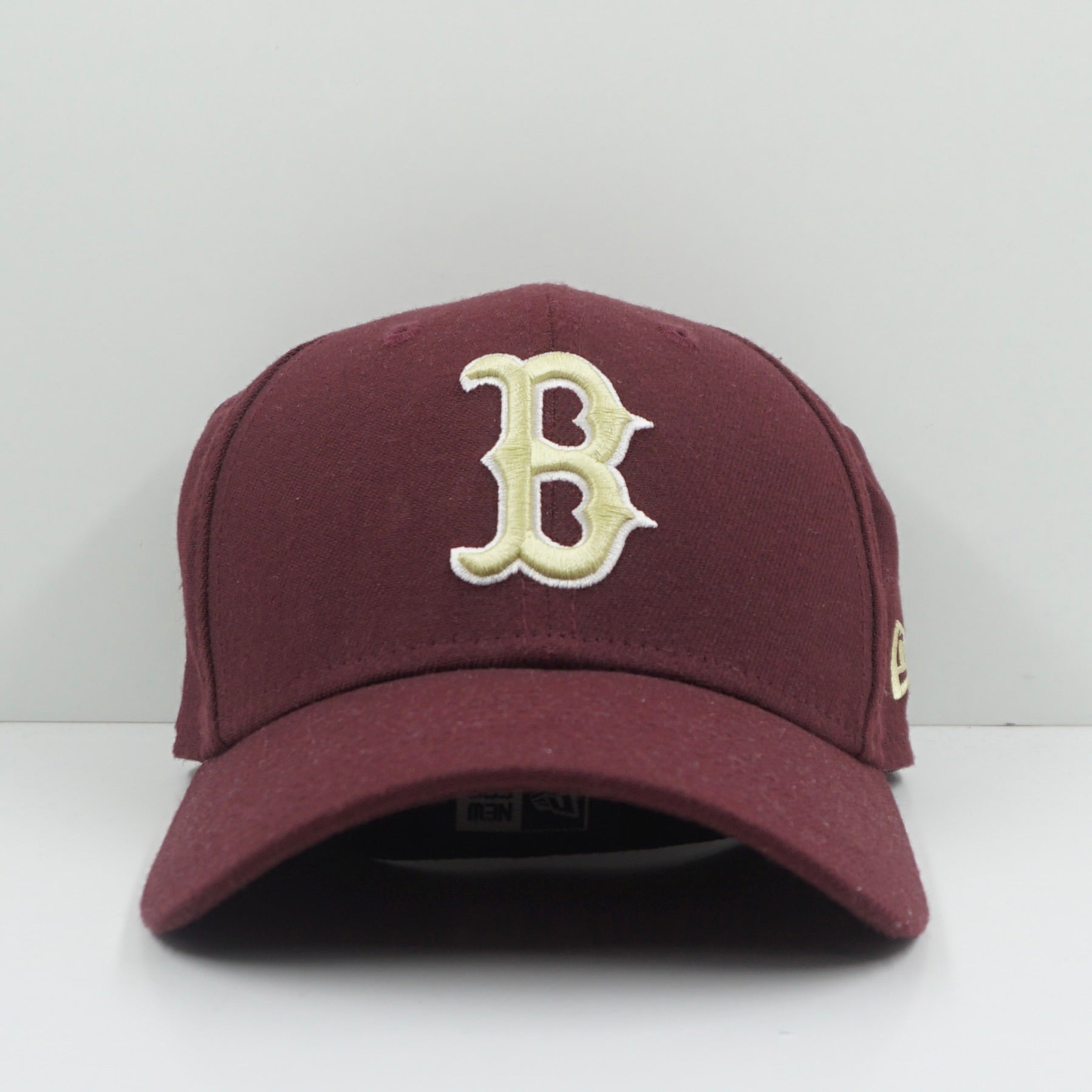New Era Boston Red Sox Wine Red 39Thirty Fitted Cap