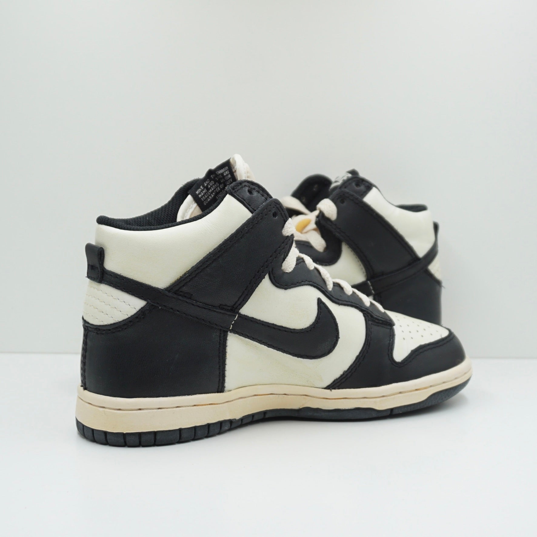 Nike Dunk High VNTG Sail Black