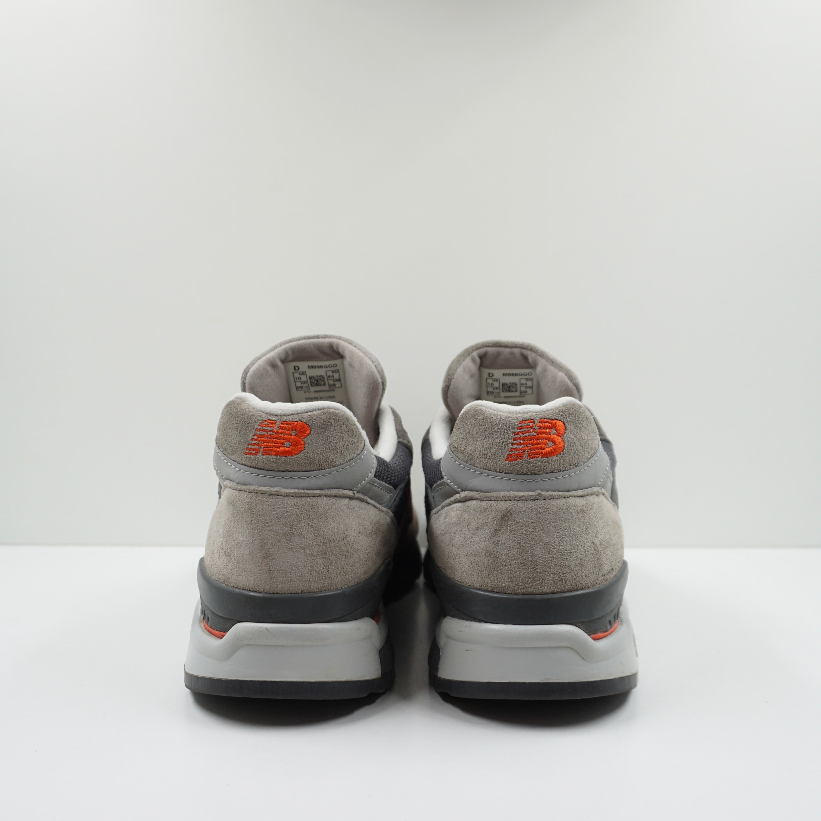 New Balance 998 Grey Orange
