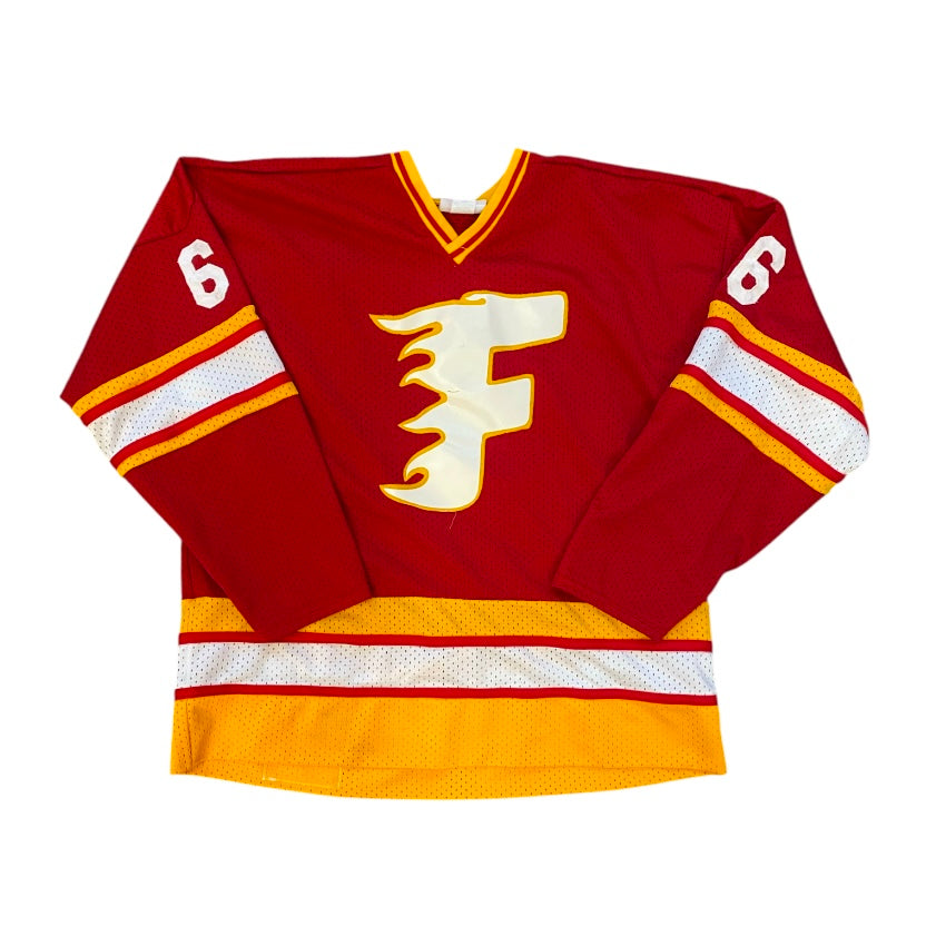 NNHA Flaming F's Wilson #6 Made in USA Hockey Jersey