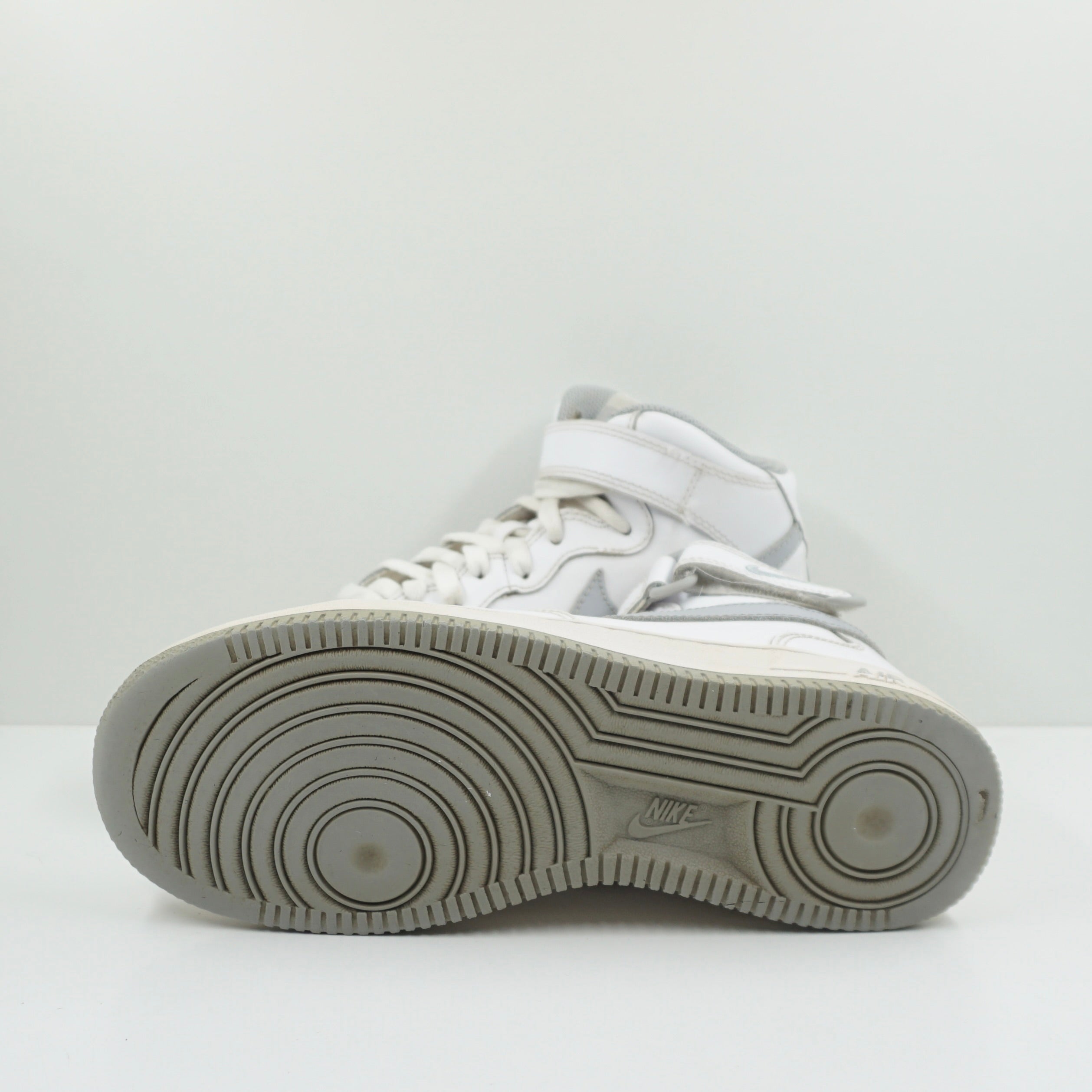 Nike Air Force 1 Mid LE White Wolf Grey (GS)