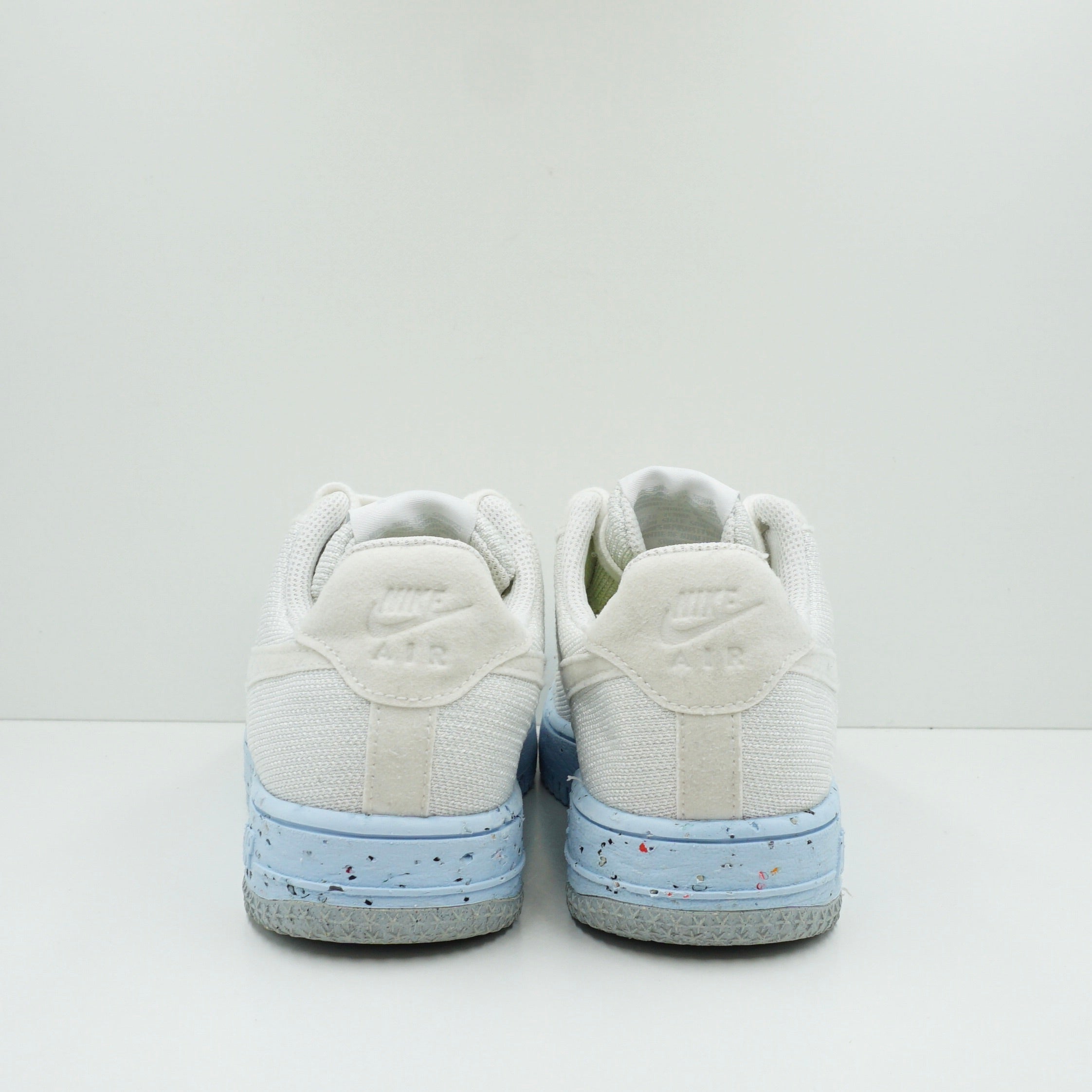 Nike Air Force 1 Low Crater Flyknit White Ice Blue (W)