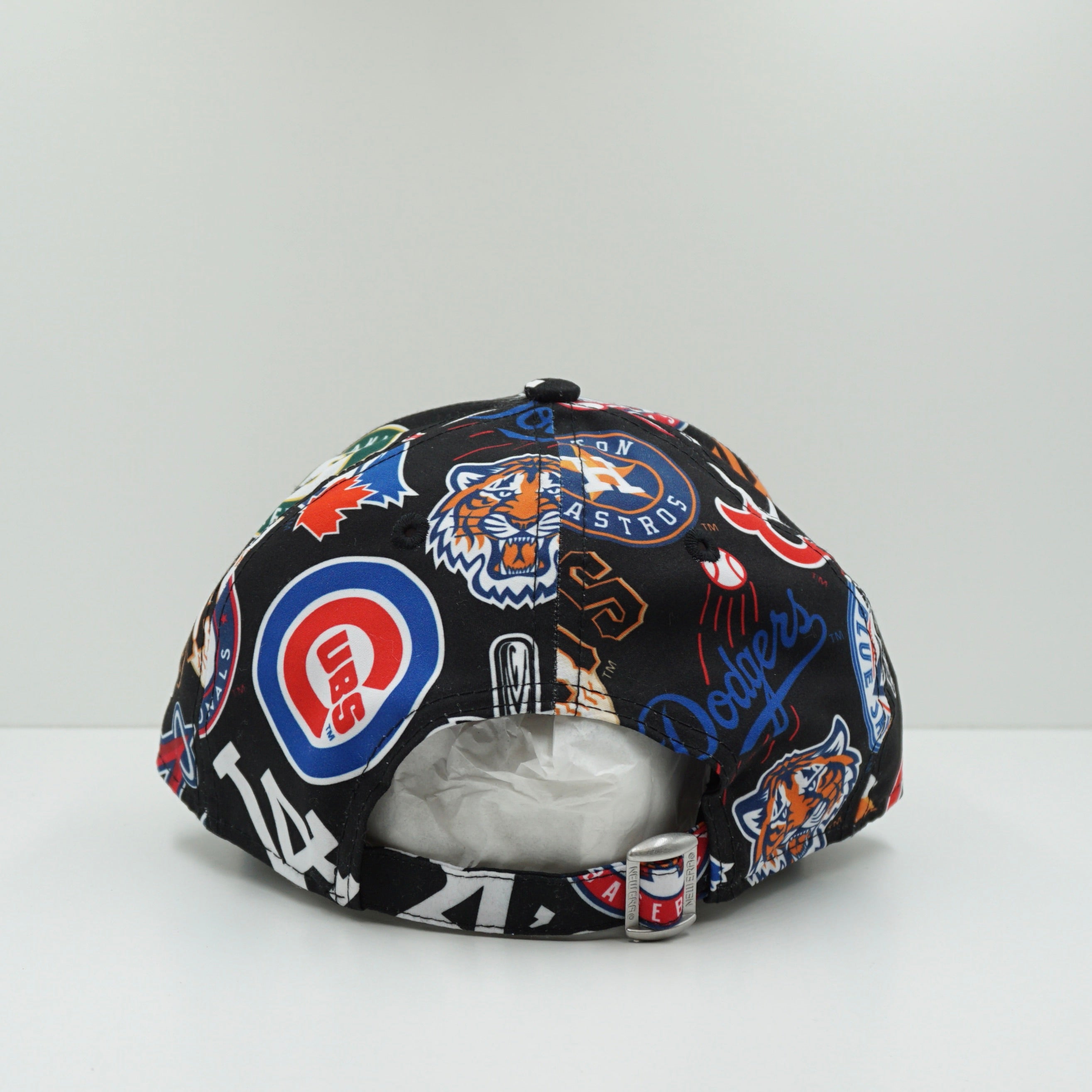 New Era 9forty MLB All Over Logo Adjustable Cap
