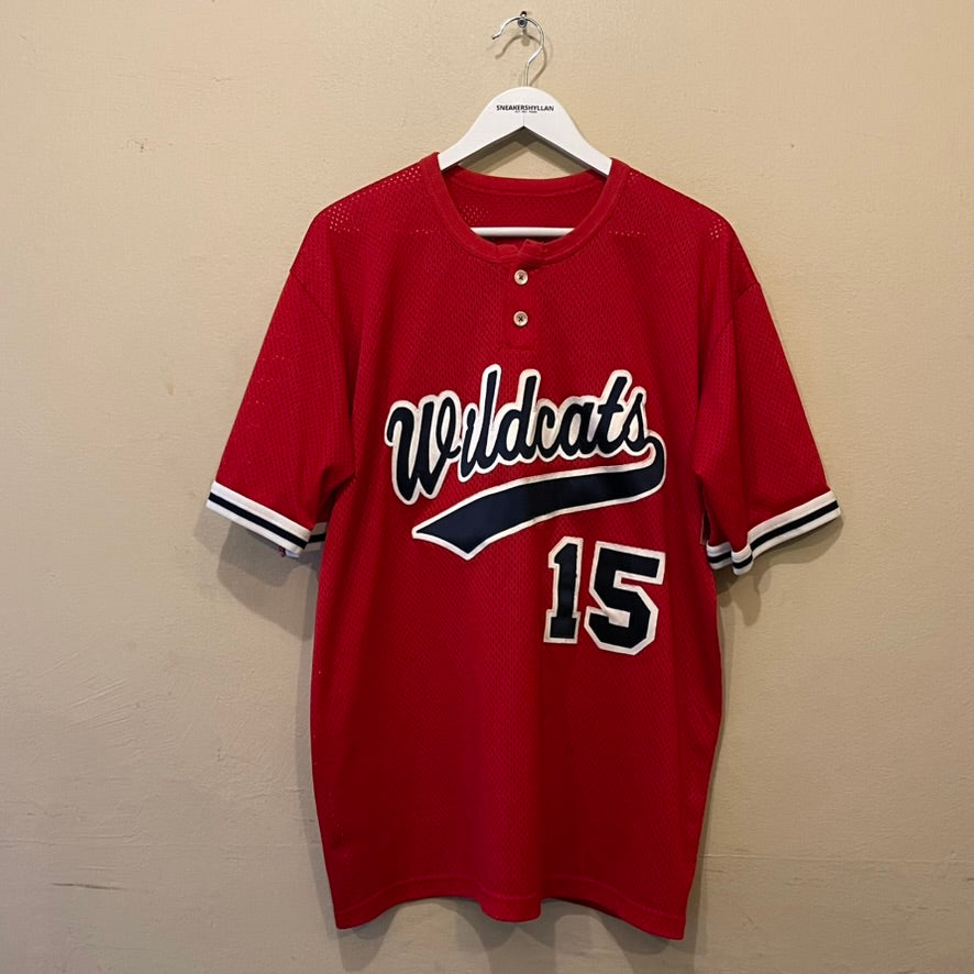 Wildcats 15 Red Baseball Jersey