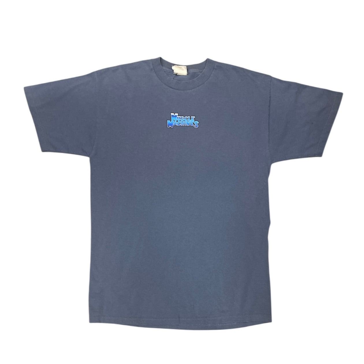 Vintage Staging Lane Productions Muscle Machines Blue Tshirt