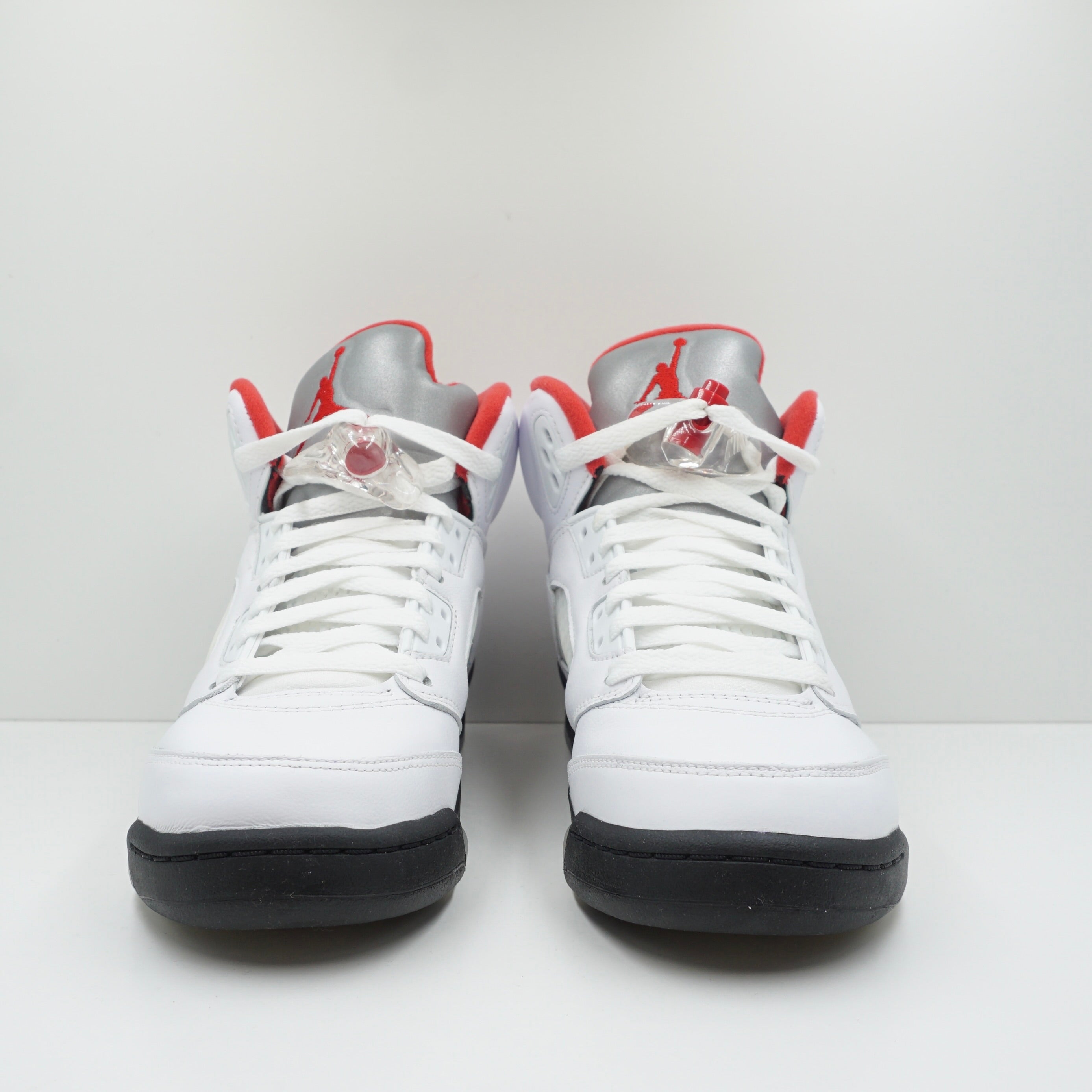 Jordan 5 Retro Fire Red Silver Tongue (2020) (GS)