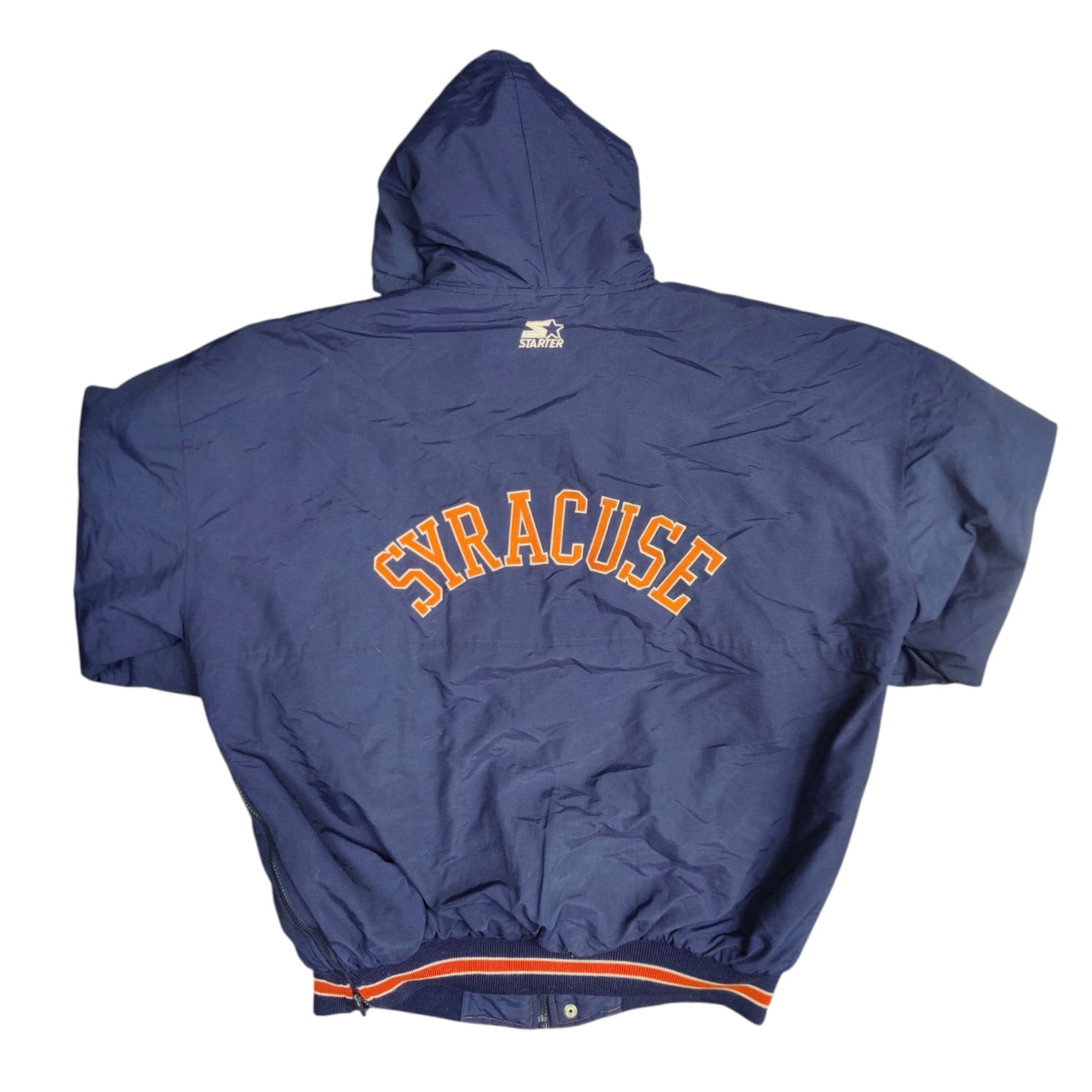 Vintage Starter Syracuse University Navy Jacket
