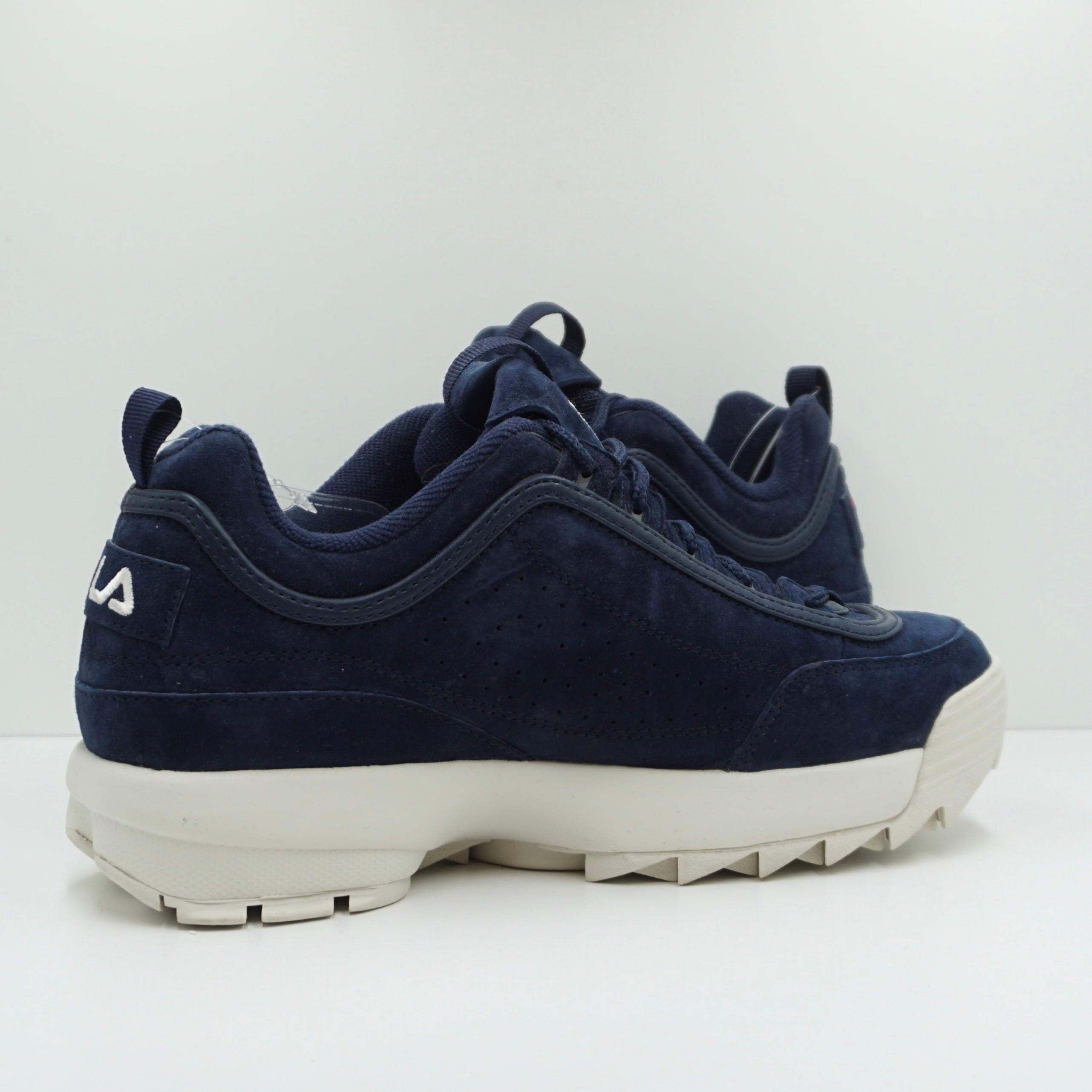 Fila Disruptor S Low Navy Suede Salesman Sample