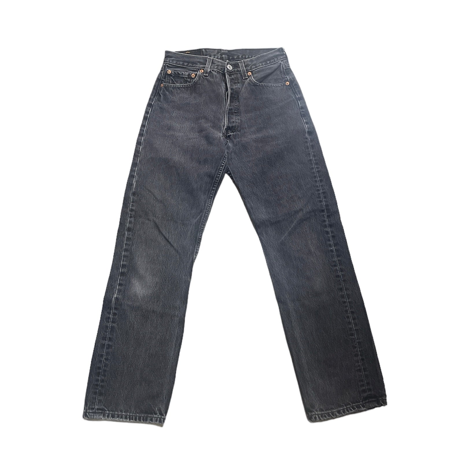 Vintage Levis 501 Grey Jeans (W28/L30)