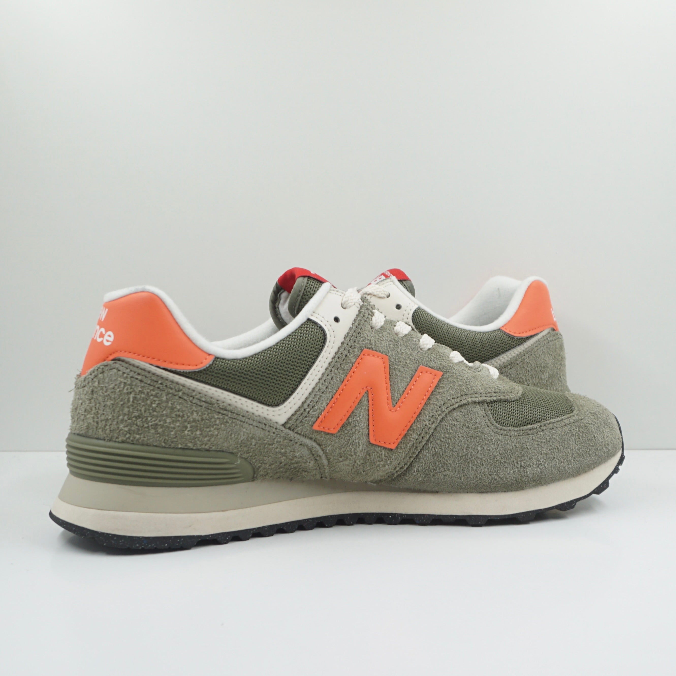 New Balance 574 Dark Olivine Flare