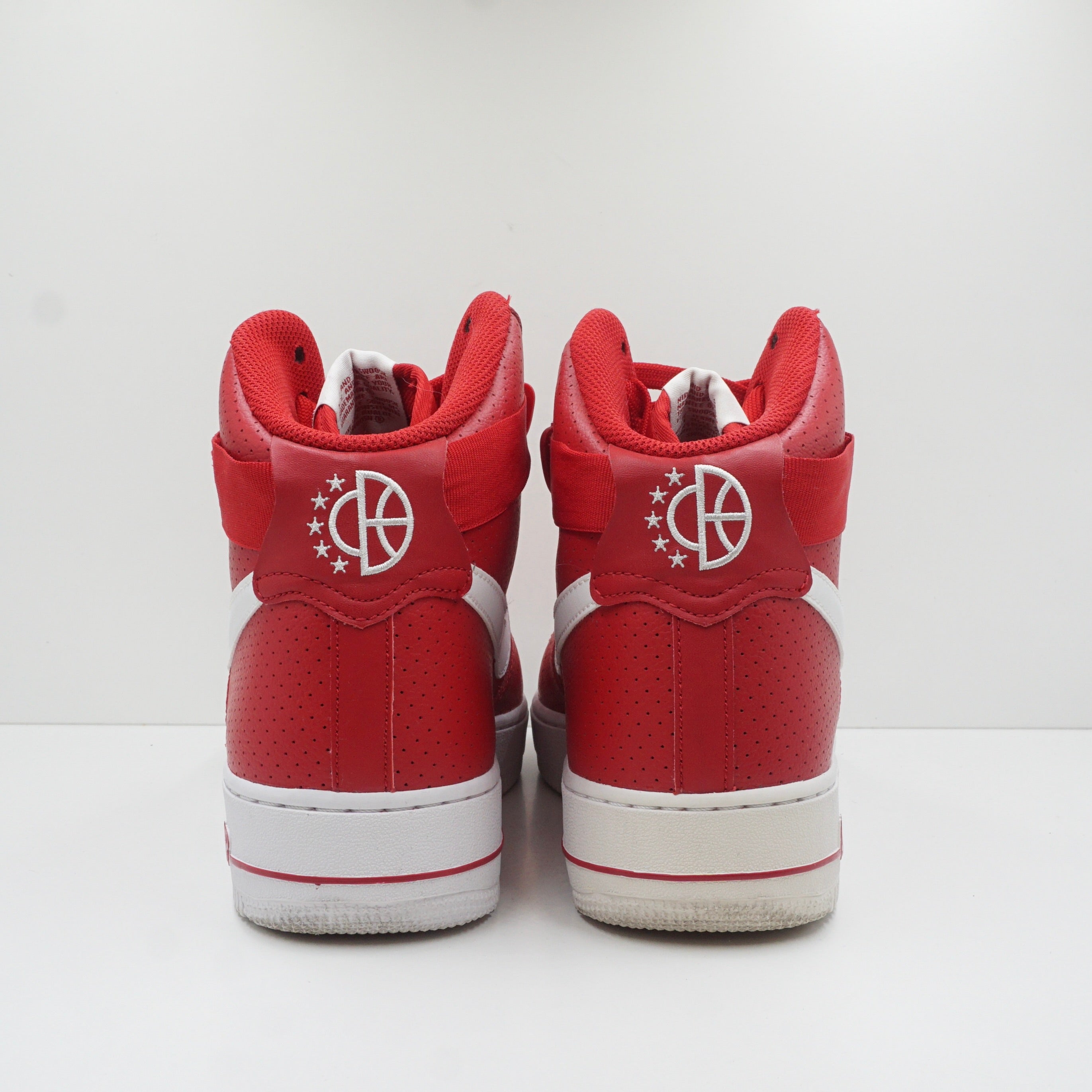 Nike Air Force 1 High Gym Red Perforated