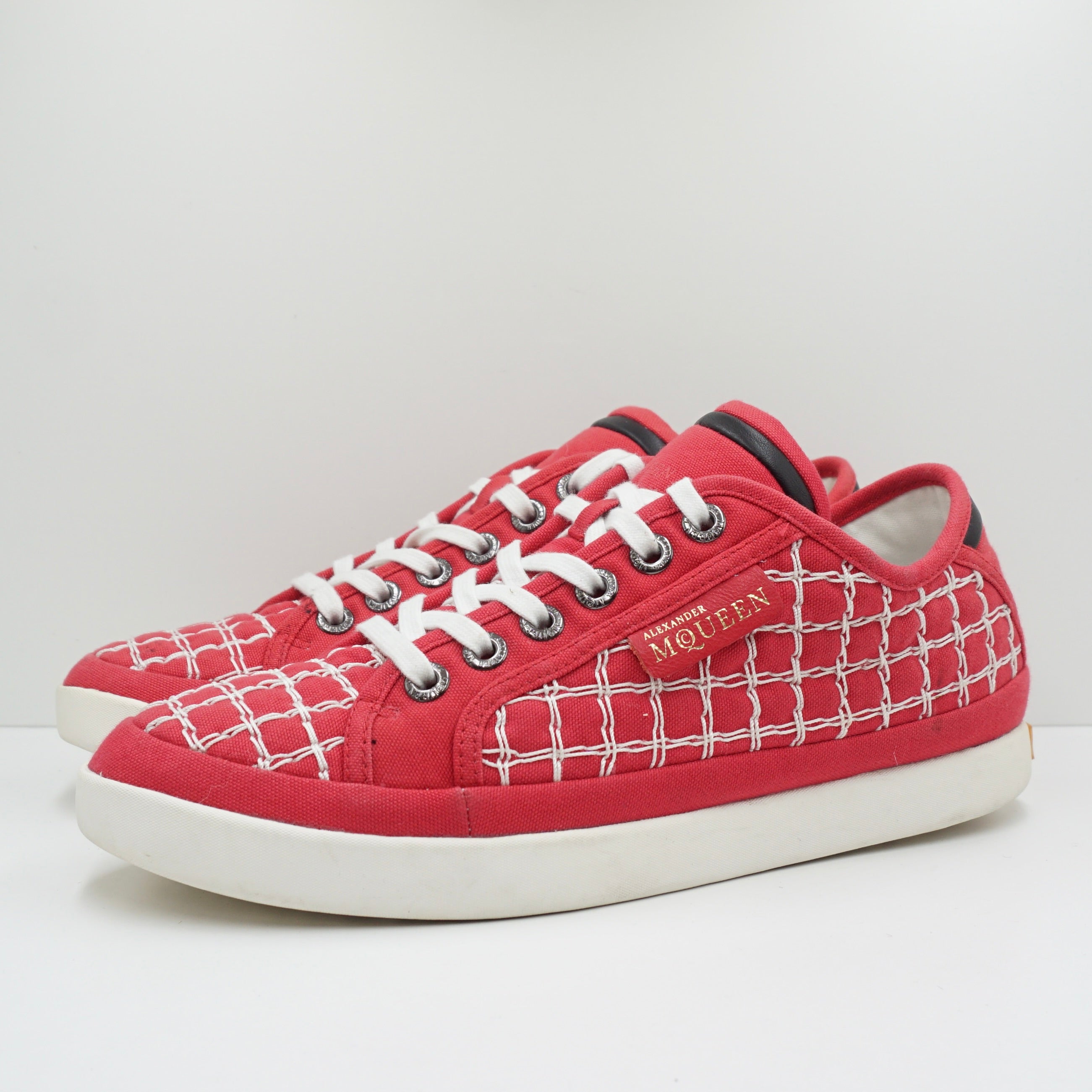 Puma Alexander McQueen Red White Sample