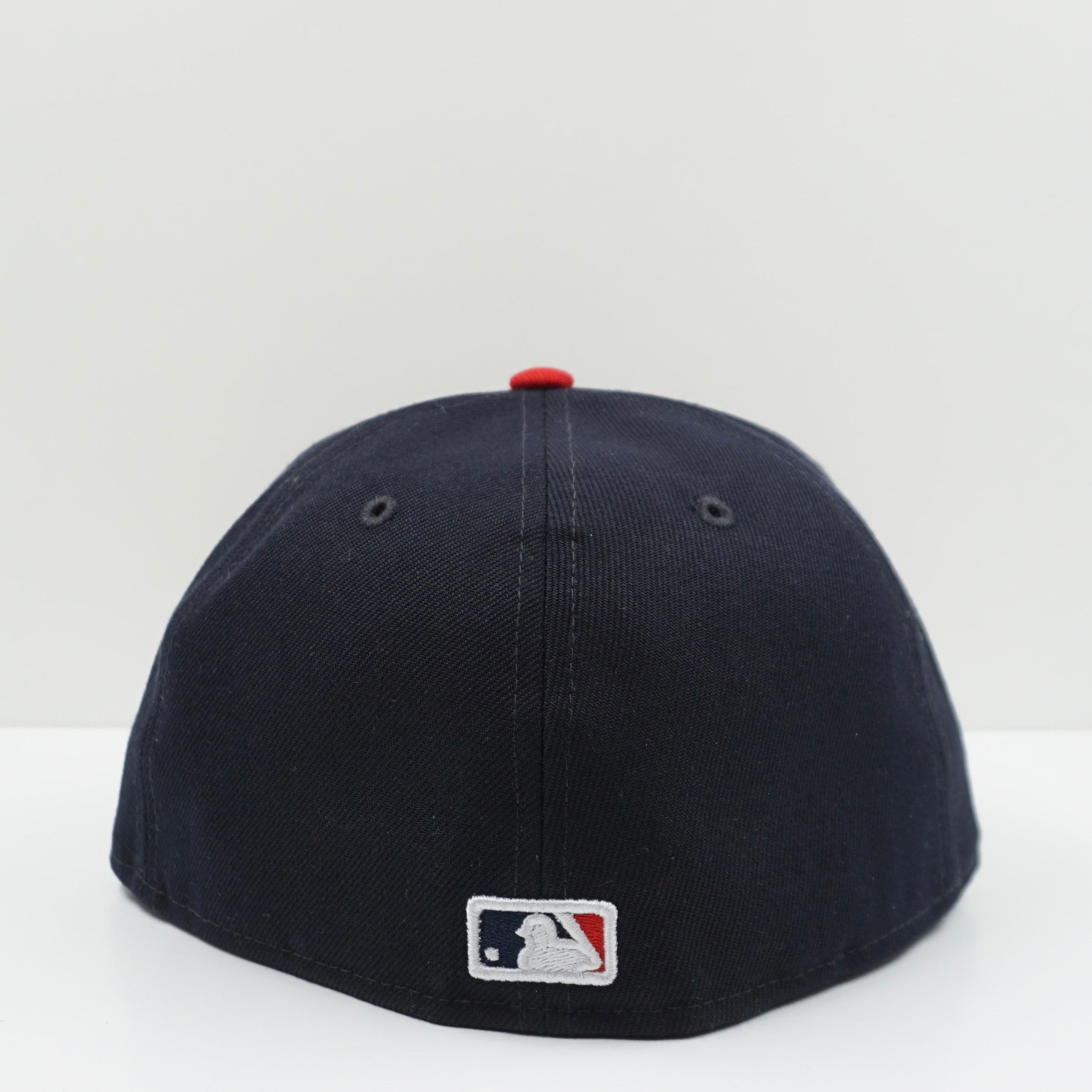 New Era Atlanta Braves Navy/Red Fitted Cap