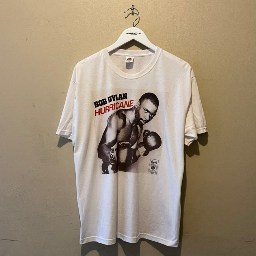 Bob Dylan Hurricane White Tshirt