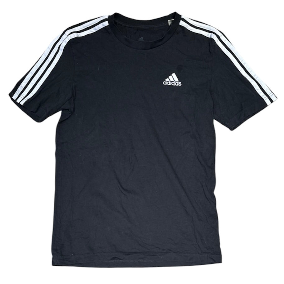 Adidas Essentials 3-Stripes Black Tshirt