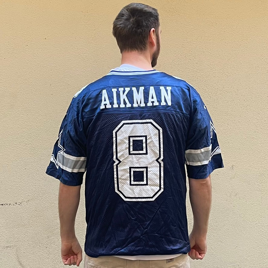 Nike Team Dallas Cowboys Aikman #8 Mesh NFL Jersey