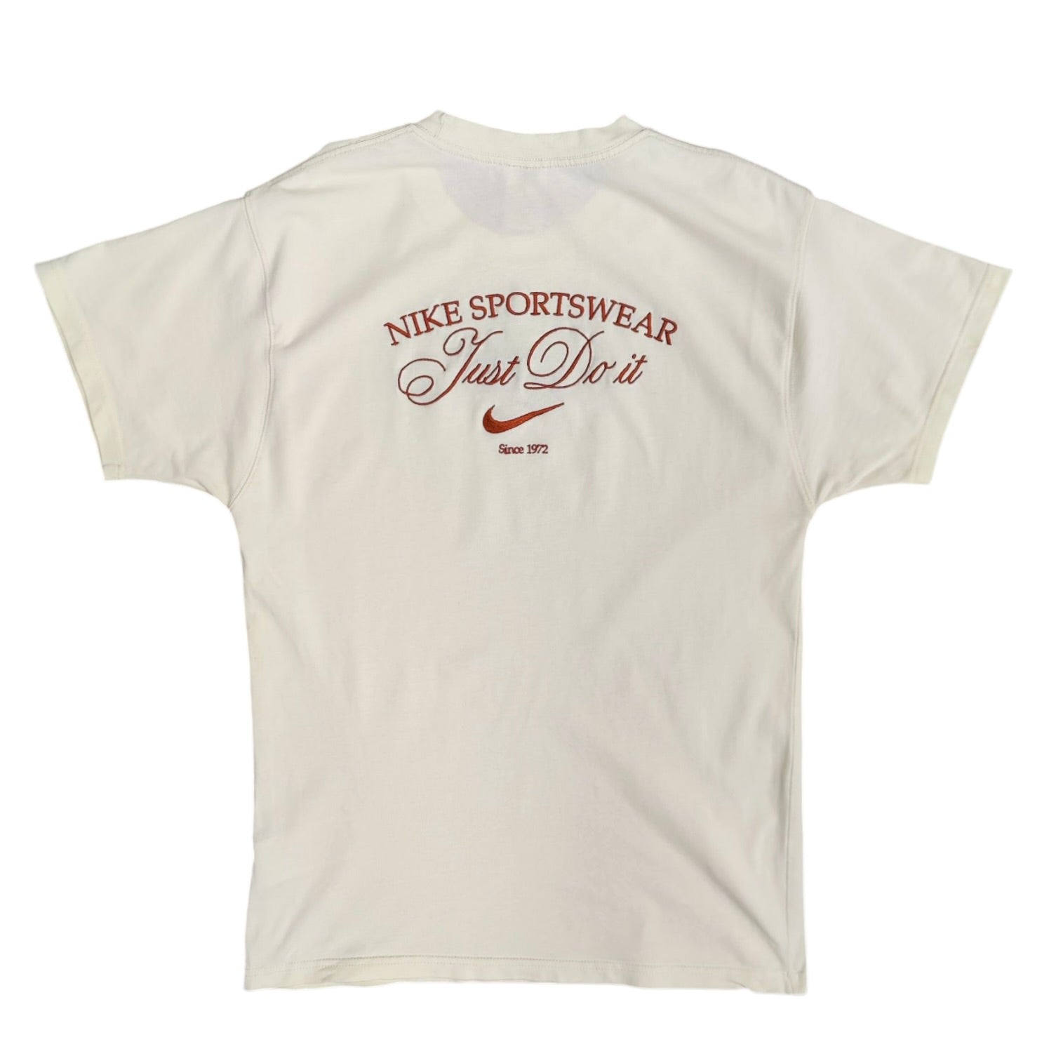 Nike Sportswear Just Do It Embroidery Sail Tshirt