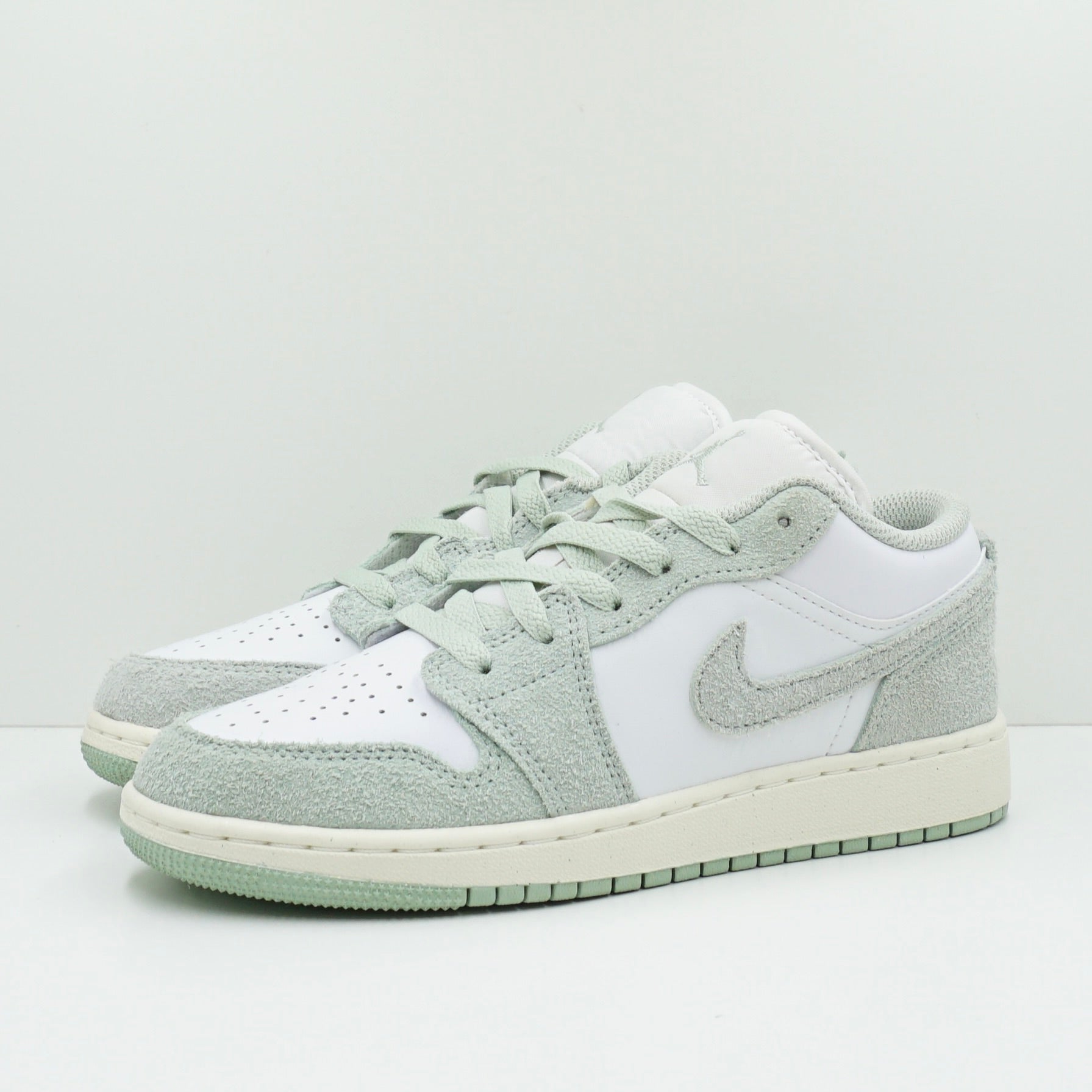 Jordan 1 Low SE White Seafoam (GS)