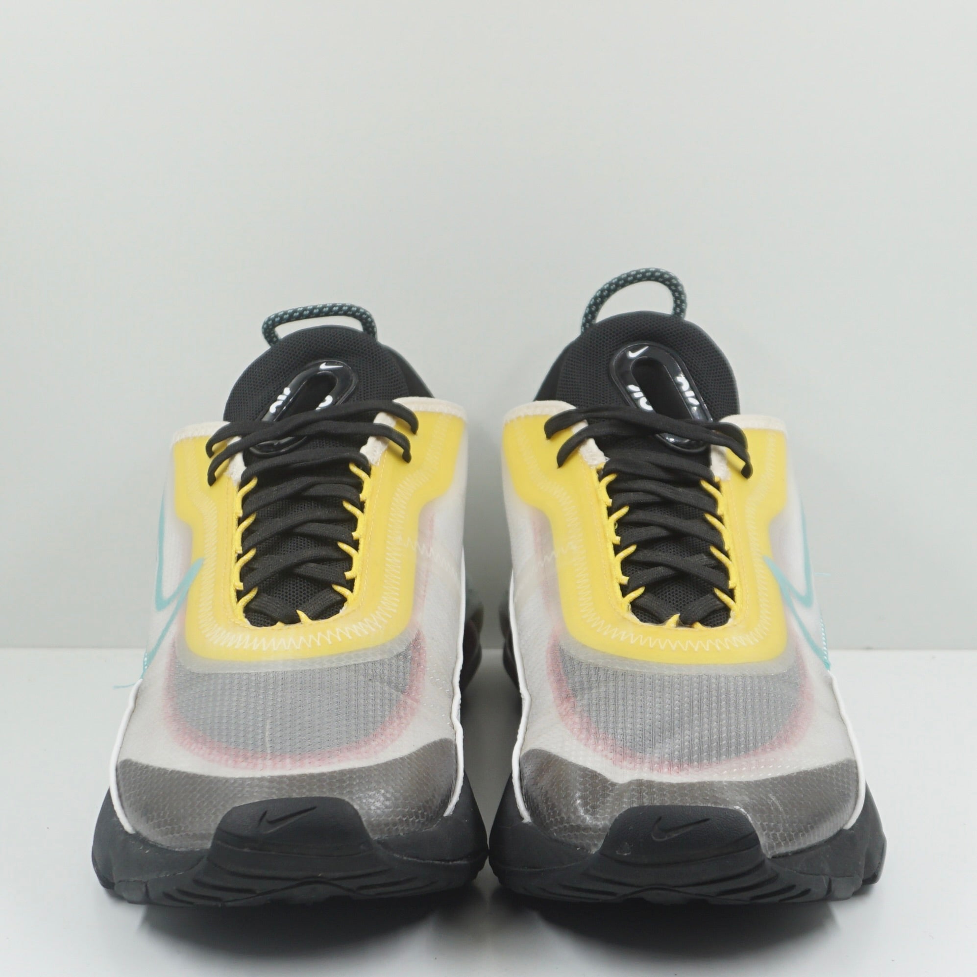 Nike Air Max 2090 White Speed Yellow Bleached Aqua