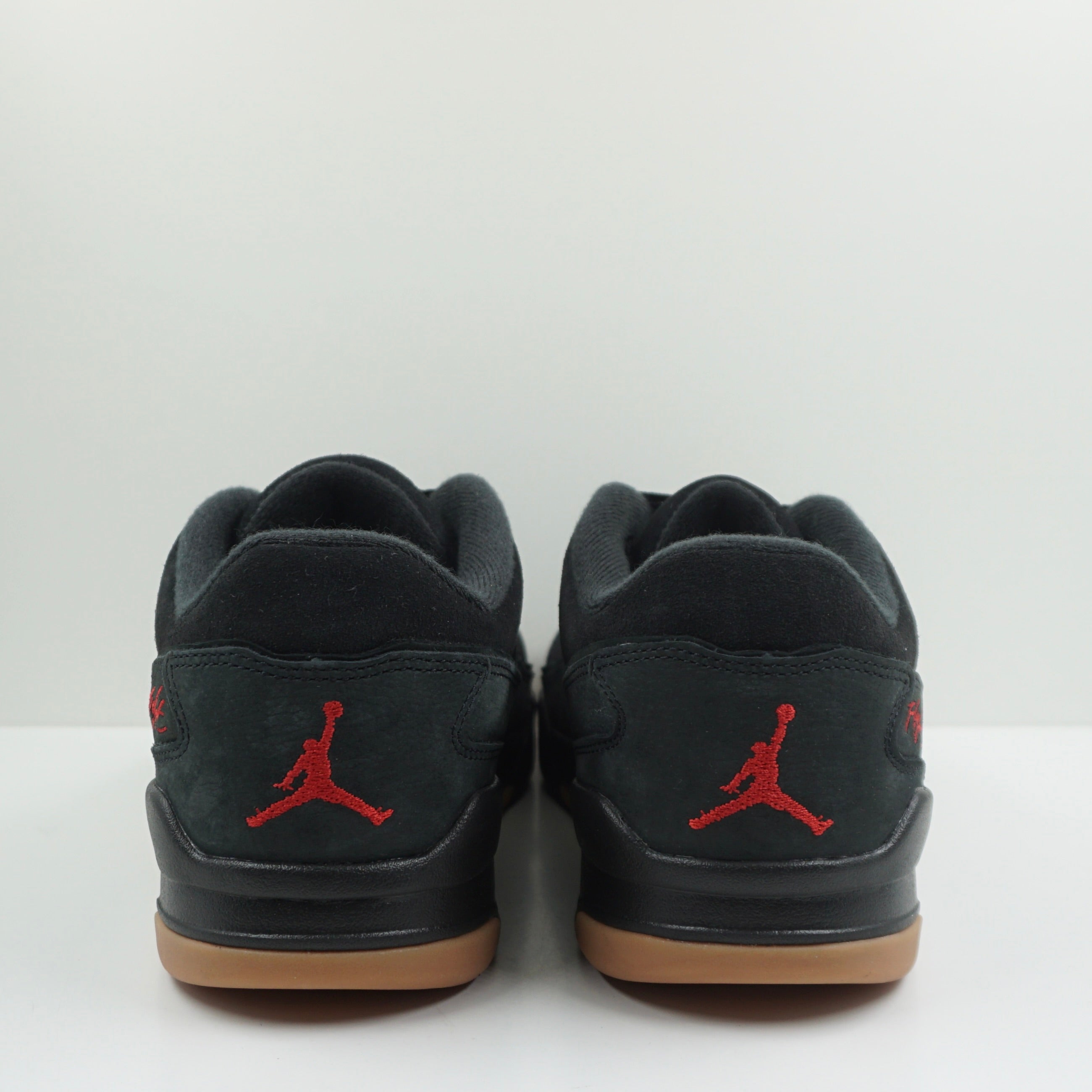 Jordan Flight Court Black Red