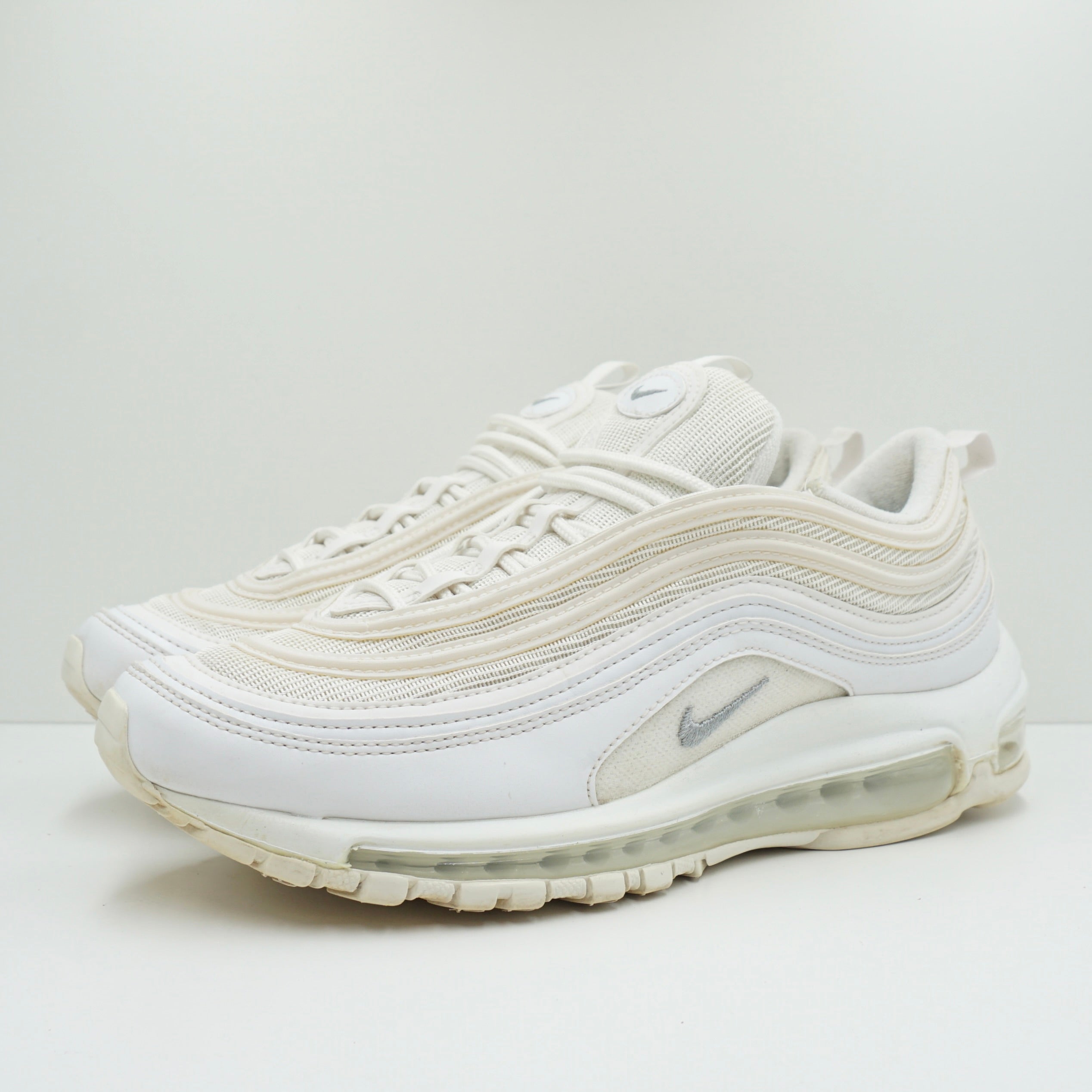 Triple white air max 97 womens shops