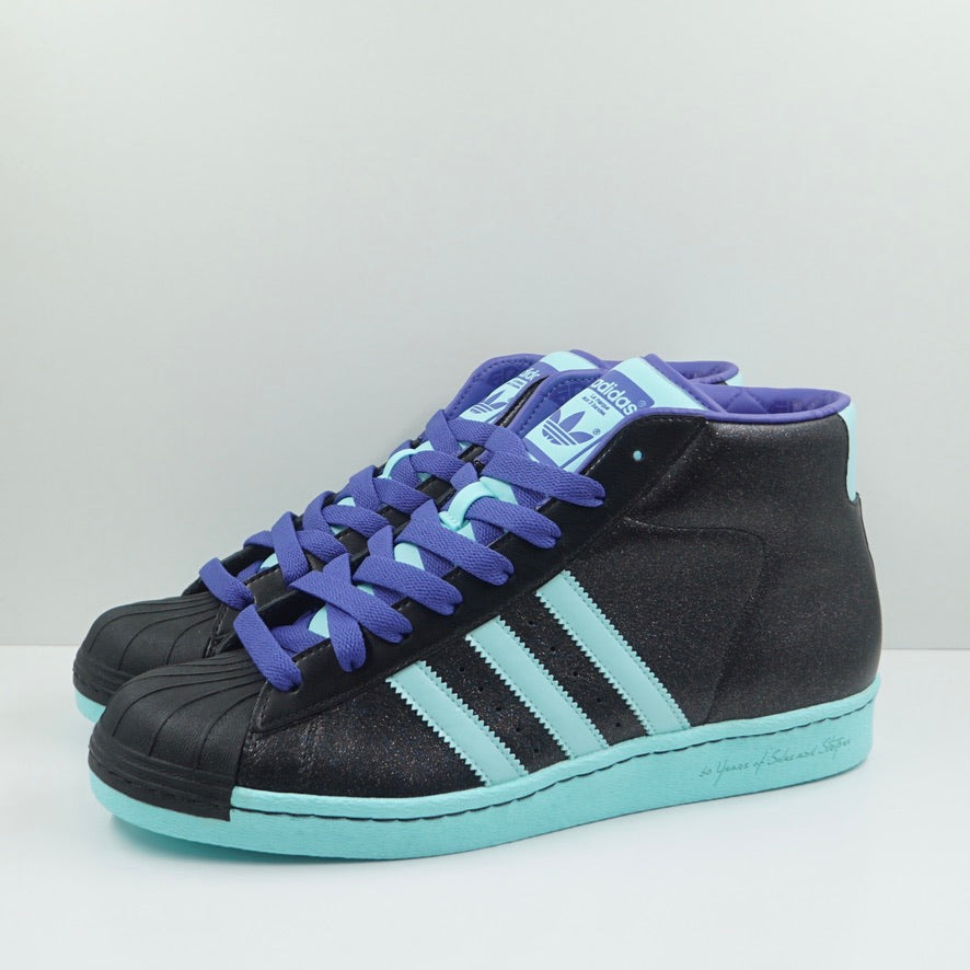 Vintage Adidas Pro Models 80s Black Turquoise (2009)