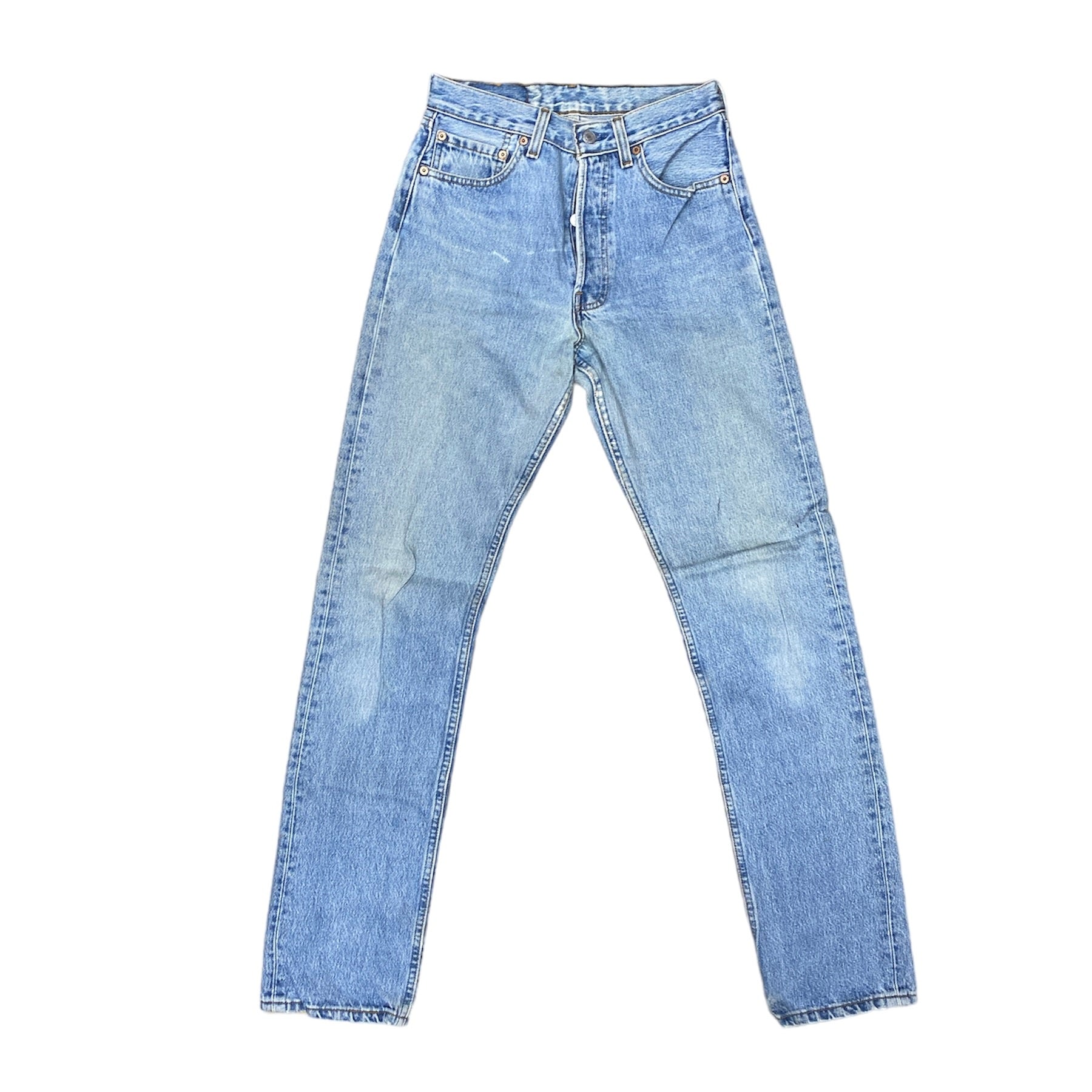 Vintage Levis 501 Light Blue Jeans (W28/L34) (W)