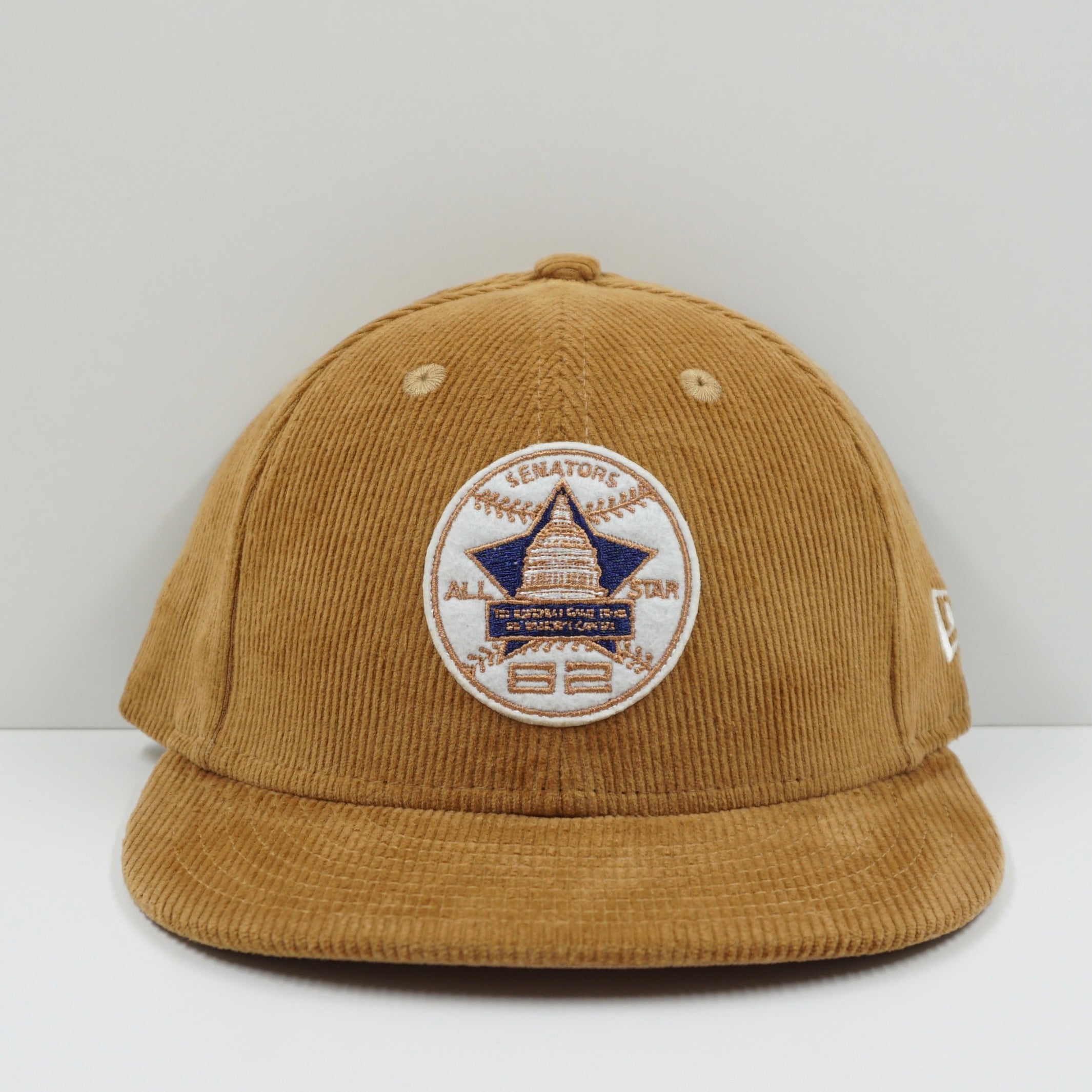 New Era Cooperstown Washington Senators Corduroy Fitted Cap