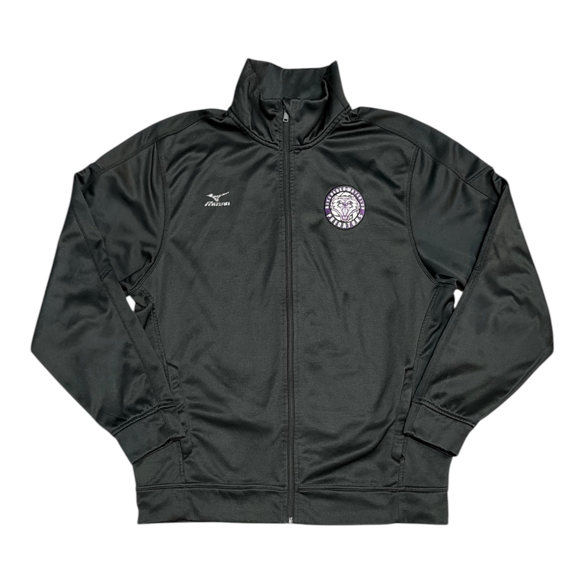 Mizuno Predators Full Zip Black Track Top