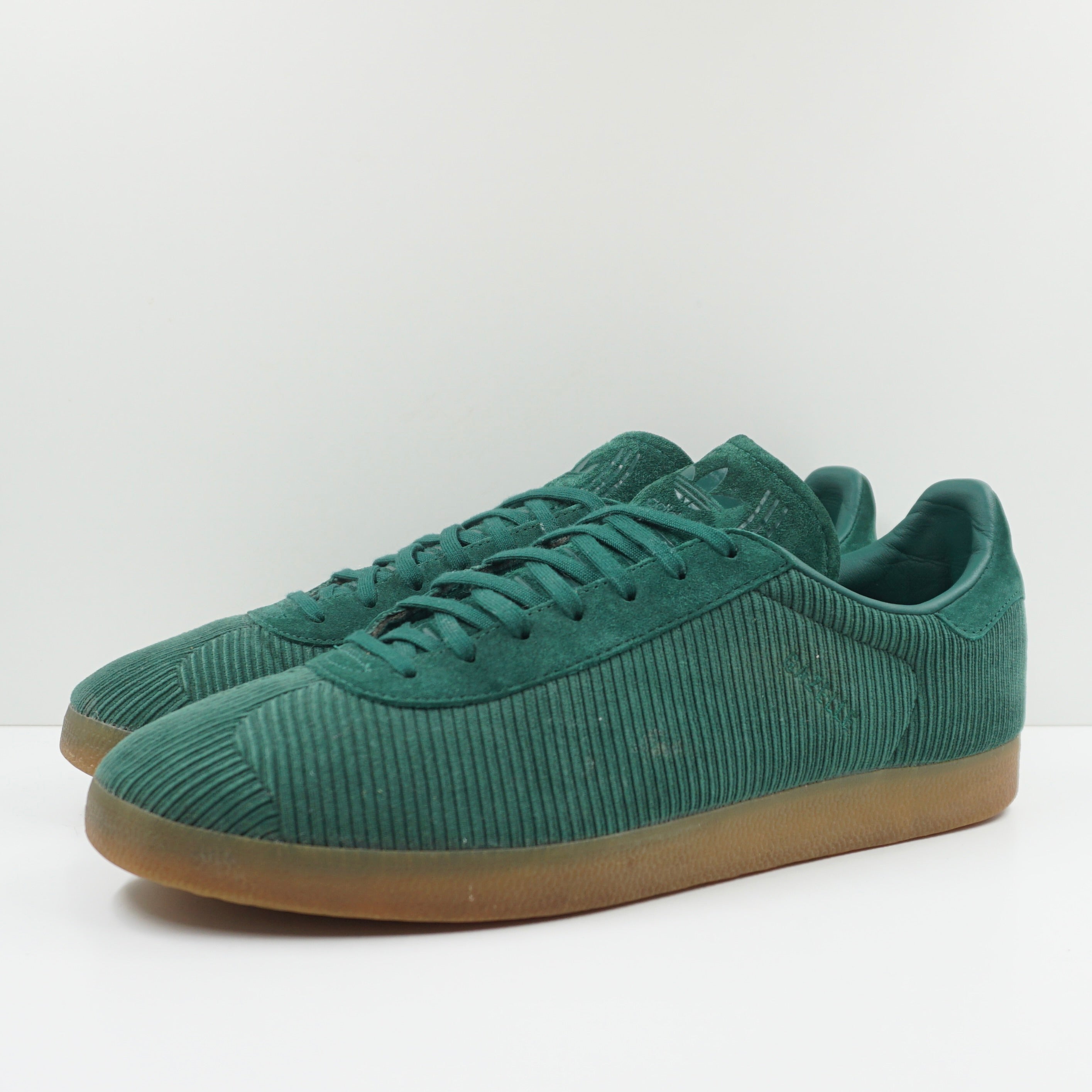 adidas gazelle silver green womens Adidas Gazelle Collegiate Dark Green Gum